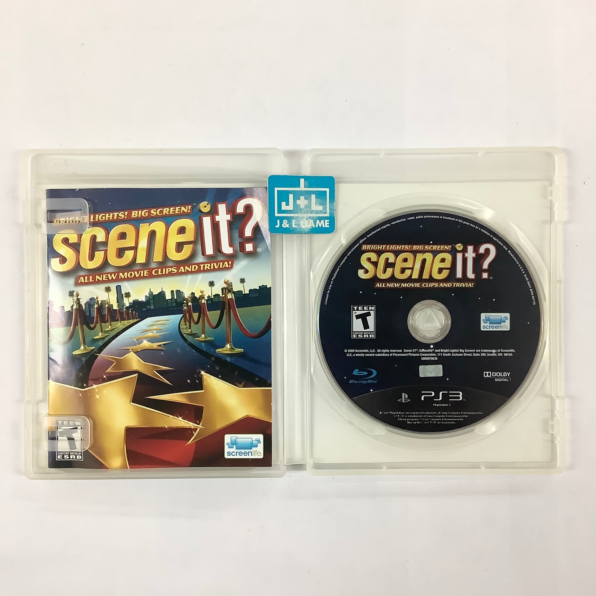Scene It? Bright Lights! Big Screen! - (PS3) PlayStation 3 [Pre-Owned] Video Games Warner Bros. Interactive Entertainment   