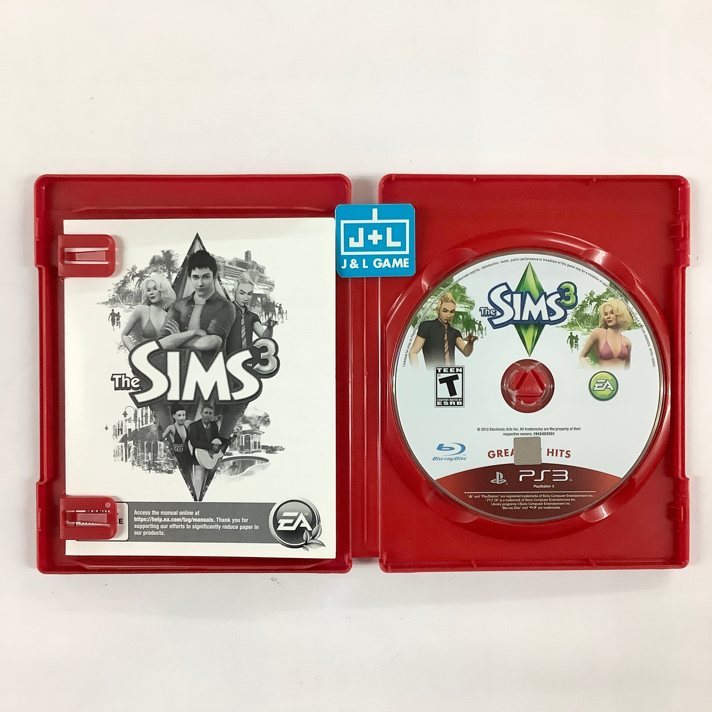 The Sims 3 (Greatest Hits) - (PS3) PlayStation 3 [Pre-Owned] Video Games Electronic Arts   