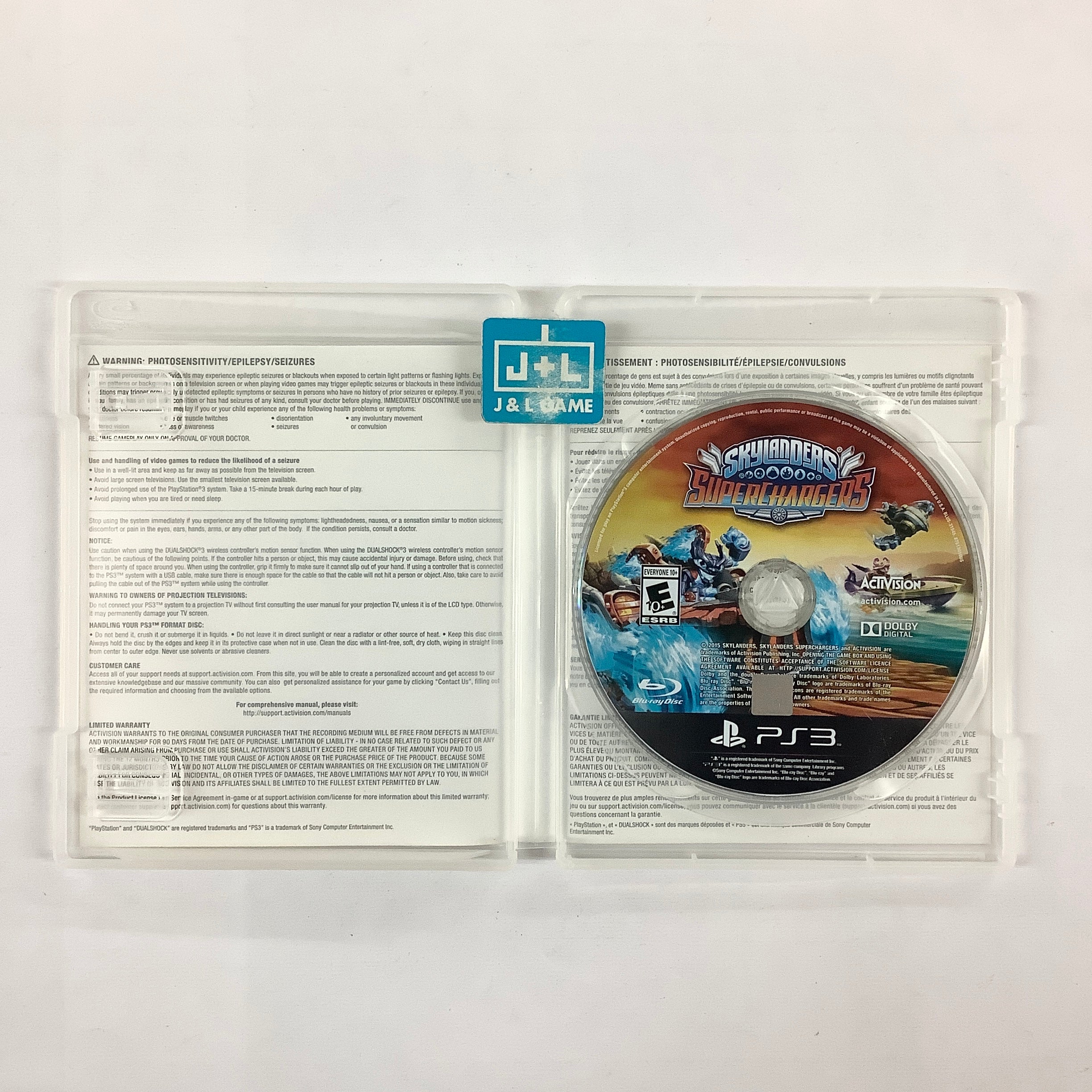 Skylanders SuperChargers - (PS3) Playstation 3 [Pre-Owned] Video Games Activision   