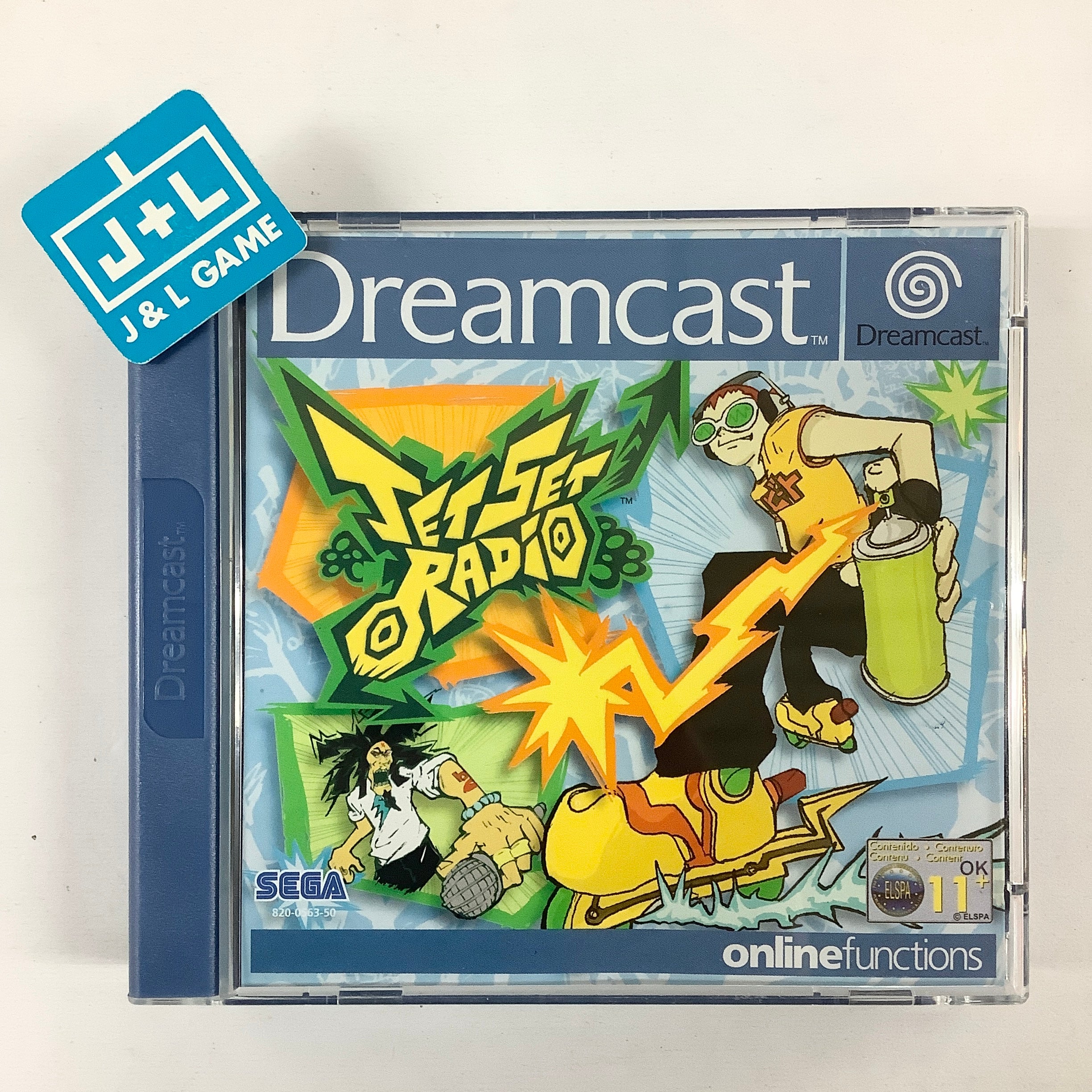 JET SET RADIO Sega Dreamcast (Dc) Pal-Euro (Neuf - Brand New) EUR 55,99 - ES JET SET RADIO Sega Dreamcast (Dc) Pal-Euro (Neuf - Brand New) EUR 55,99 - ES