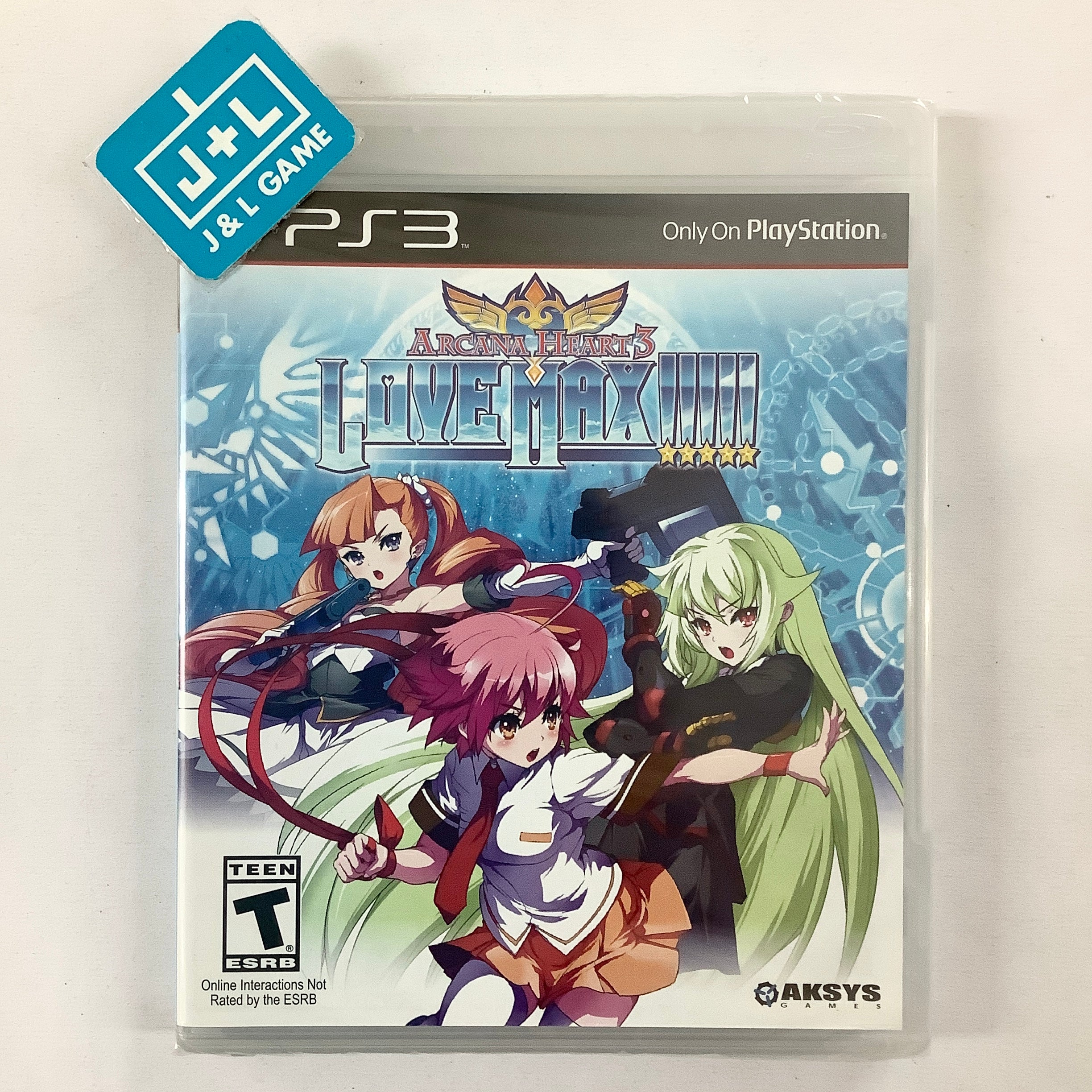 Arcana Heart 3: LOVEMAX!!!!! - (PS3) PlayStation 3 Video Games Aksys Games