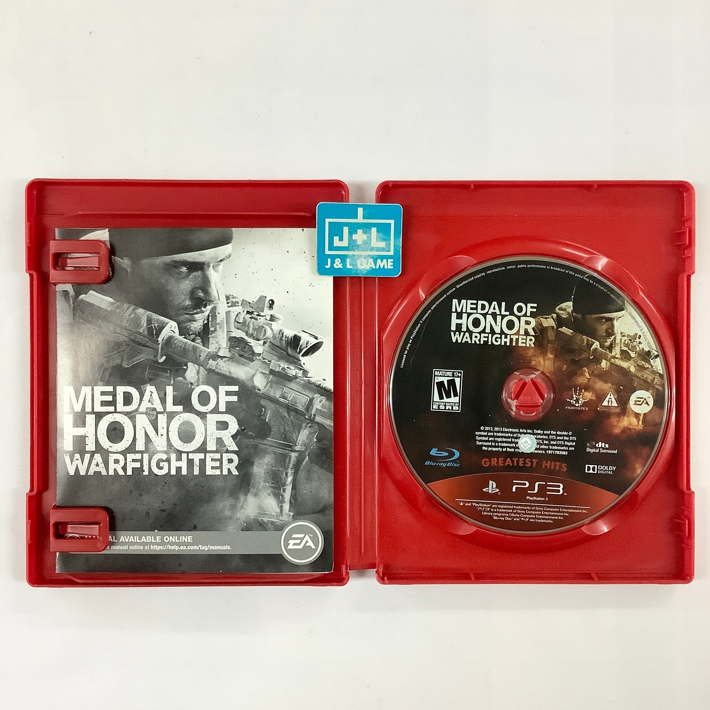 Medal of Honor: Warfighter (Greatest Hits) - (PS3) PlayStation 3 [Pre-Owned] Video Games Electronic Arts   