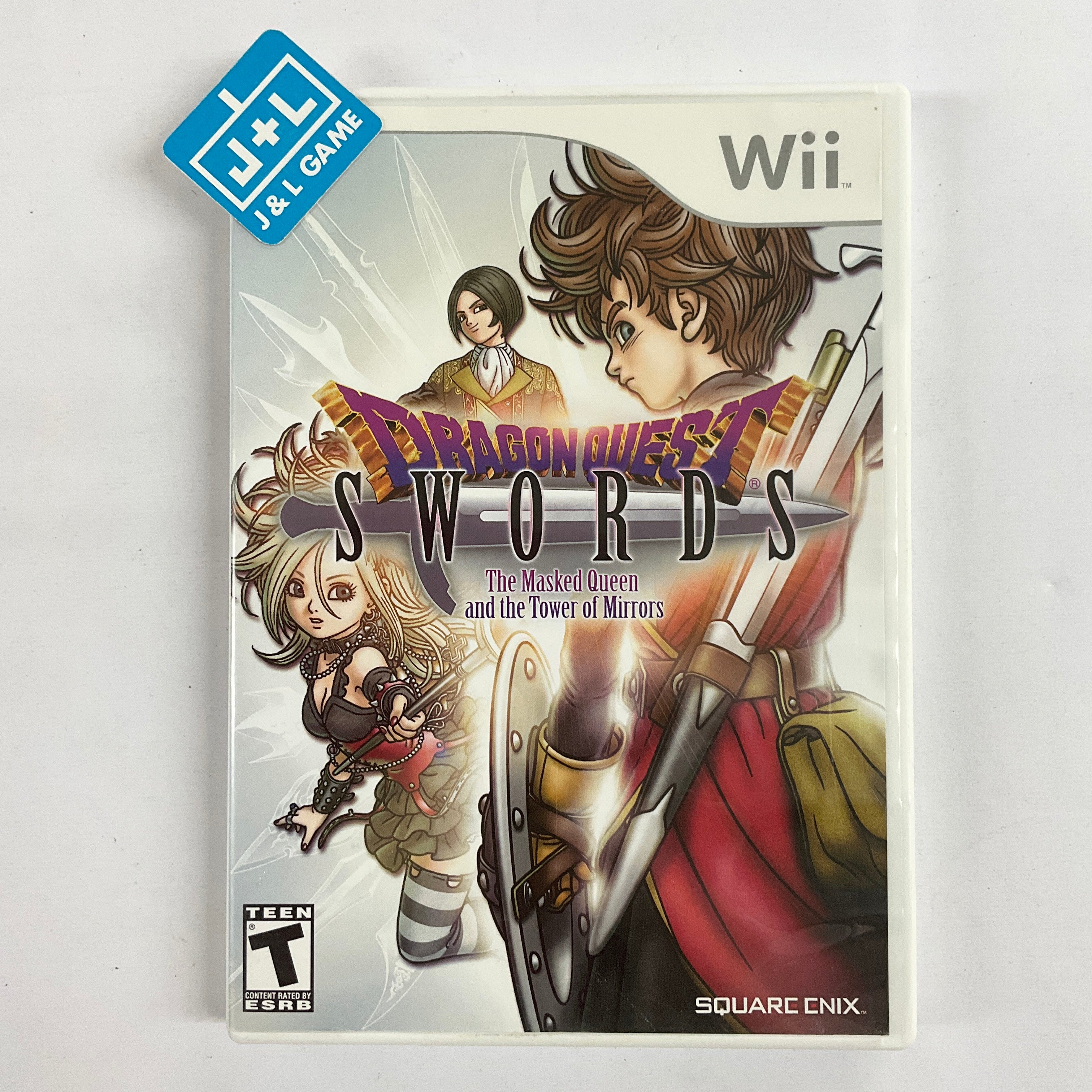 Dragon Quest Swords: The Masked Queen and Tower of Mirrors - Nintendo Wii [Pre-Owned] Video Games Square Enix   