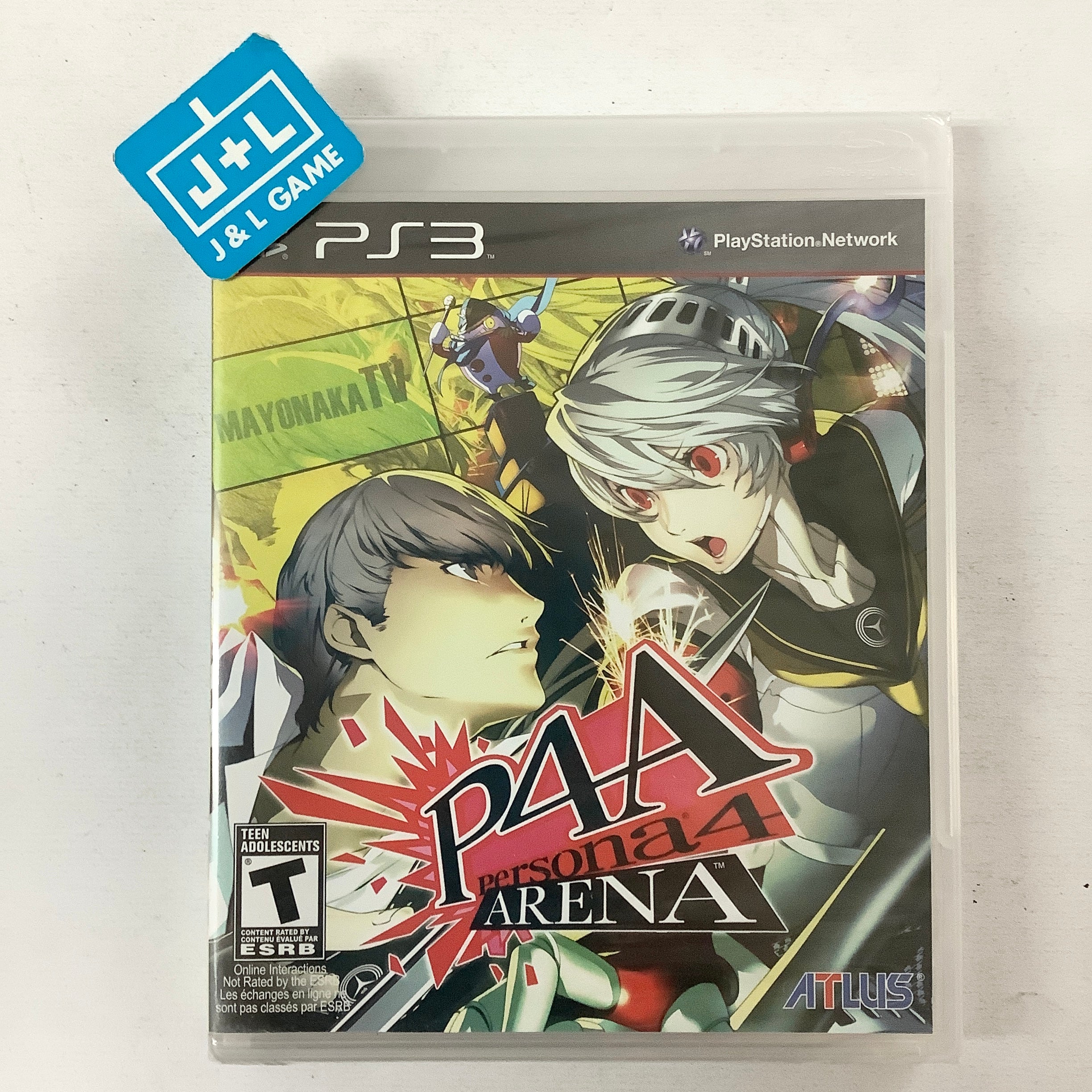 Persona 4 Arena - (PS3) PlayStation 3 Video Games Atlus