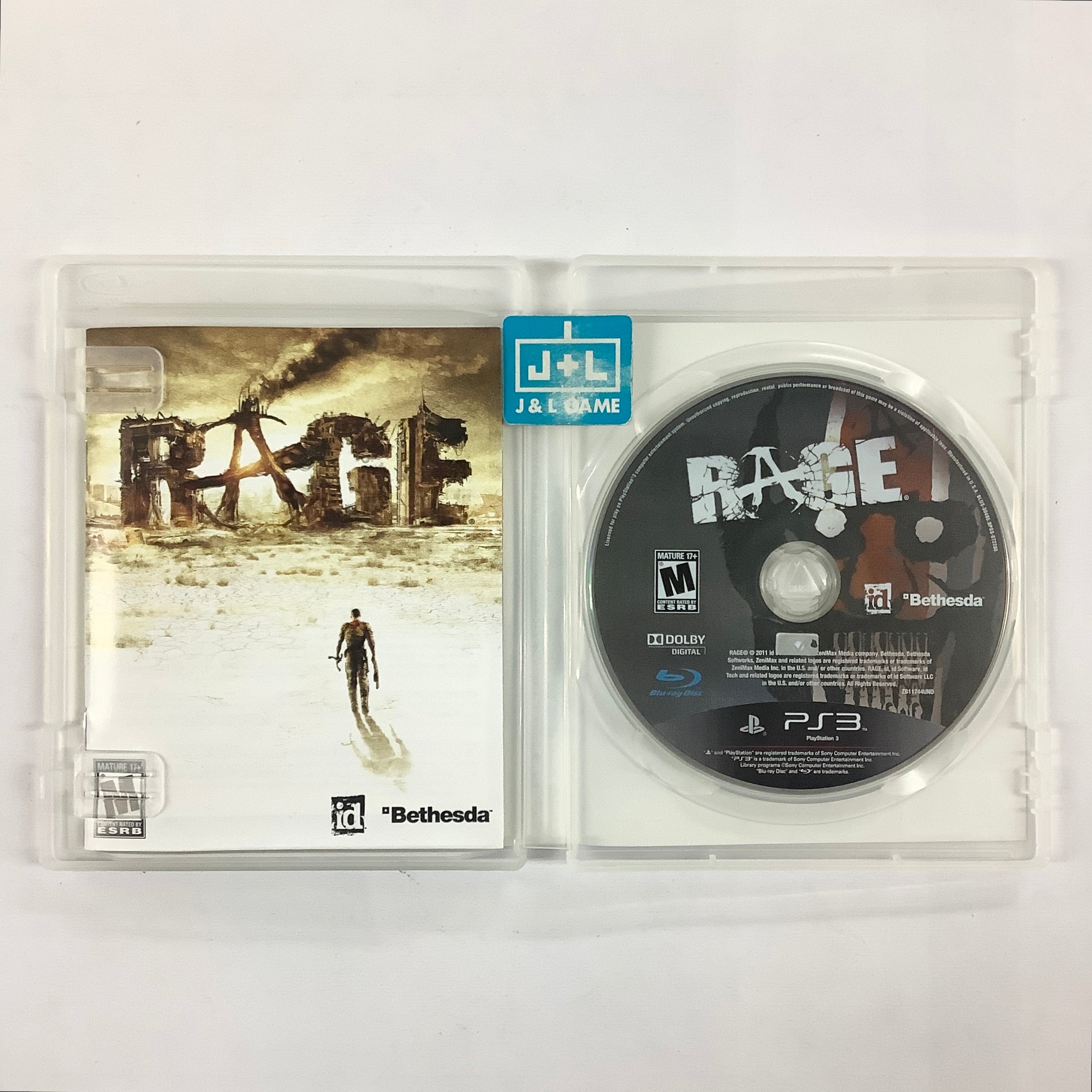 Rage (Anarchy Edition) - (PS3) PlayStation 3 [Pre-Owned] Video Games Bethesda Softworks   