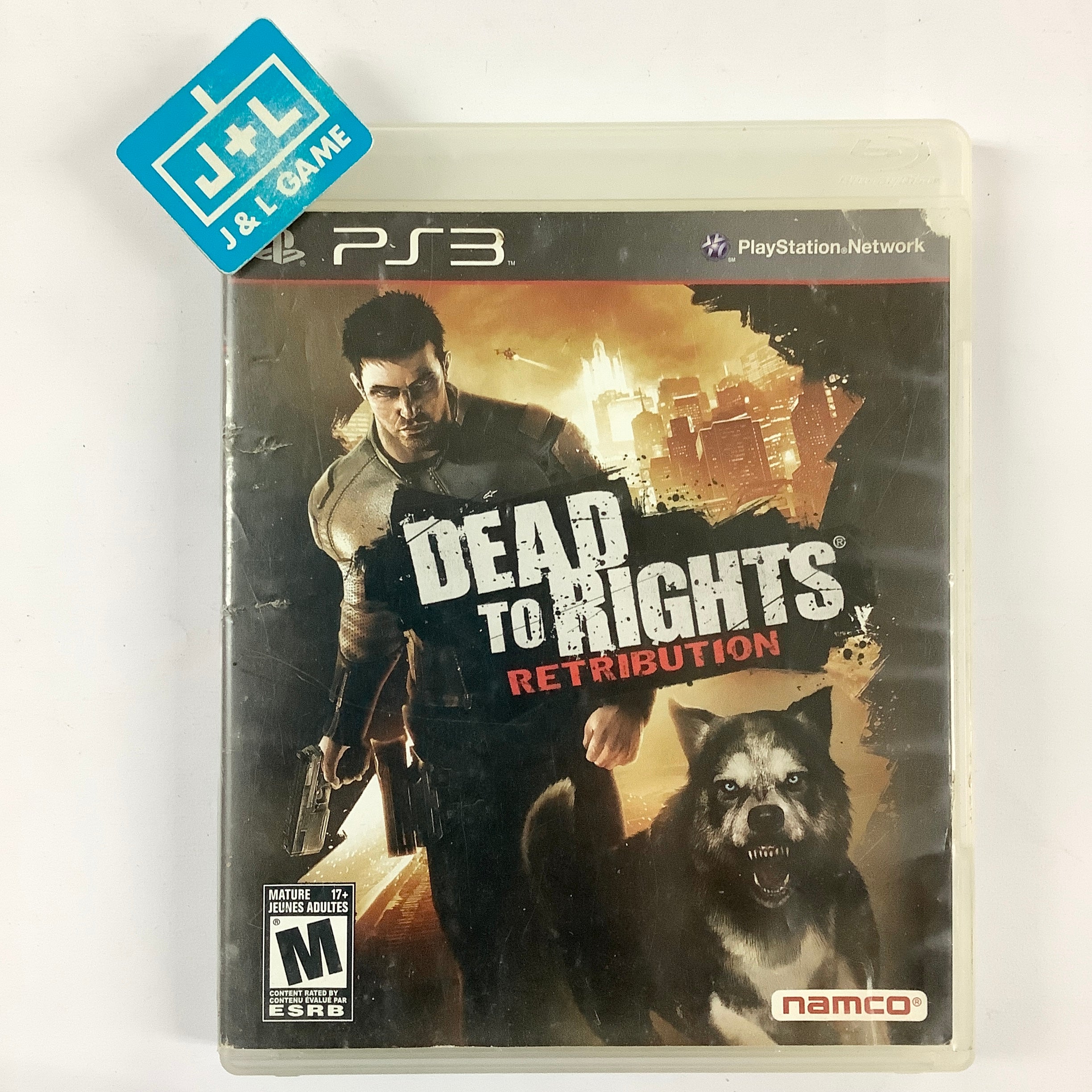 DEAD TO RIGHTS RETRIBUTION SONY PLAYSTATION 3 (PS3) FR - Jeu DEAD TO RIGHTS RETRIBUTION SONY PLAYSTATION 3 (PS3) FR - Jeu