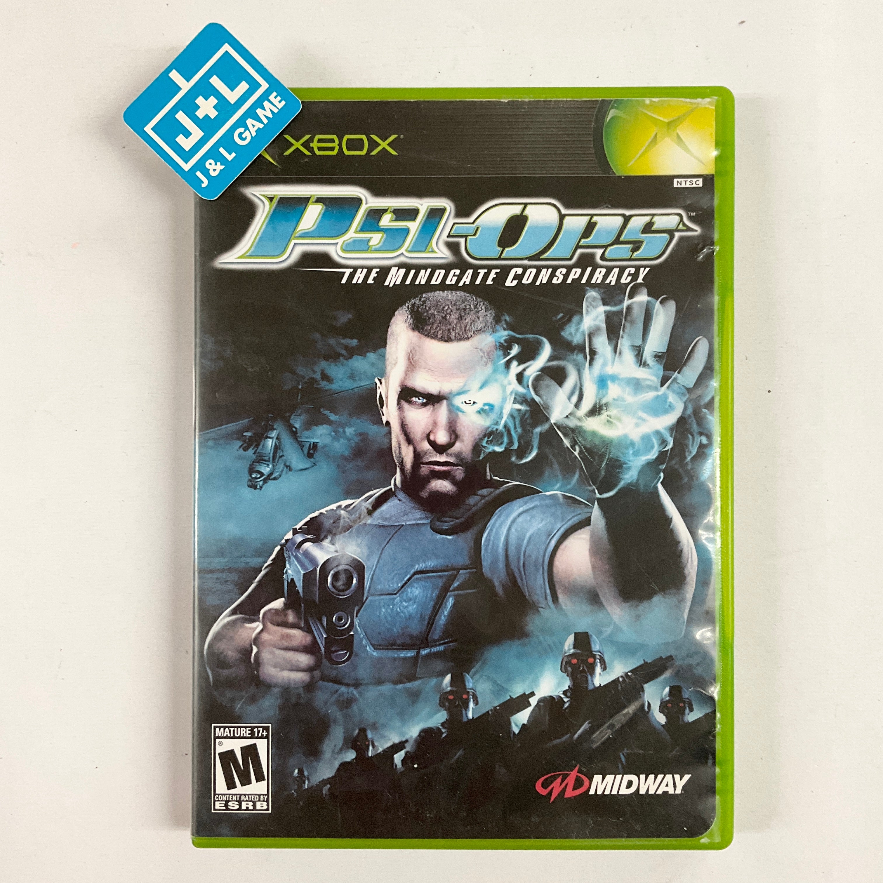 Psi-Ops: The Mindgate Conspiracy - (XB) Xbox [Pre-Owned] Video Games Midway   