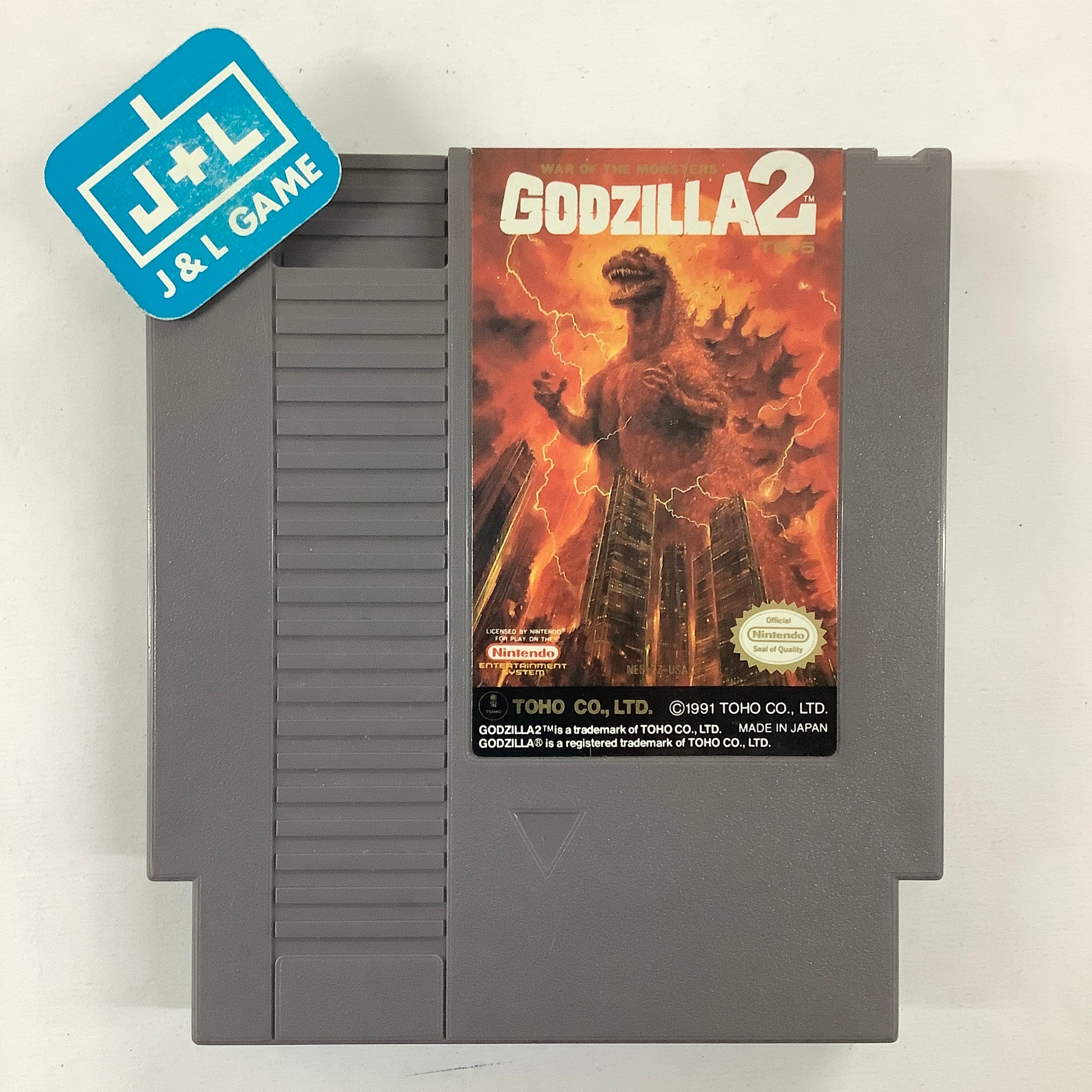 Godzilla 2: War of the Monsters - (NES) Nintendo Entertainment System  [Pre-Owned] Video Games Toho   