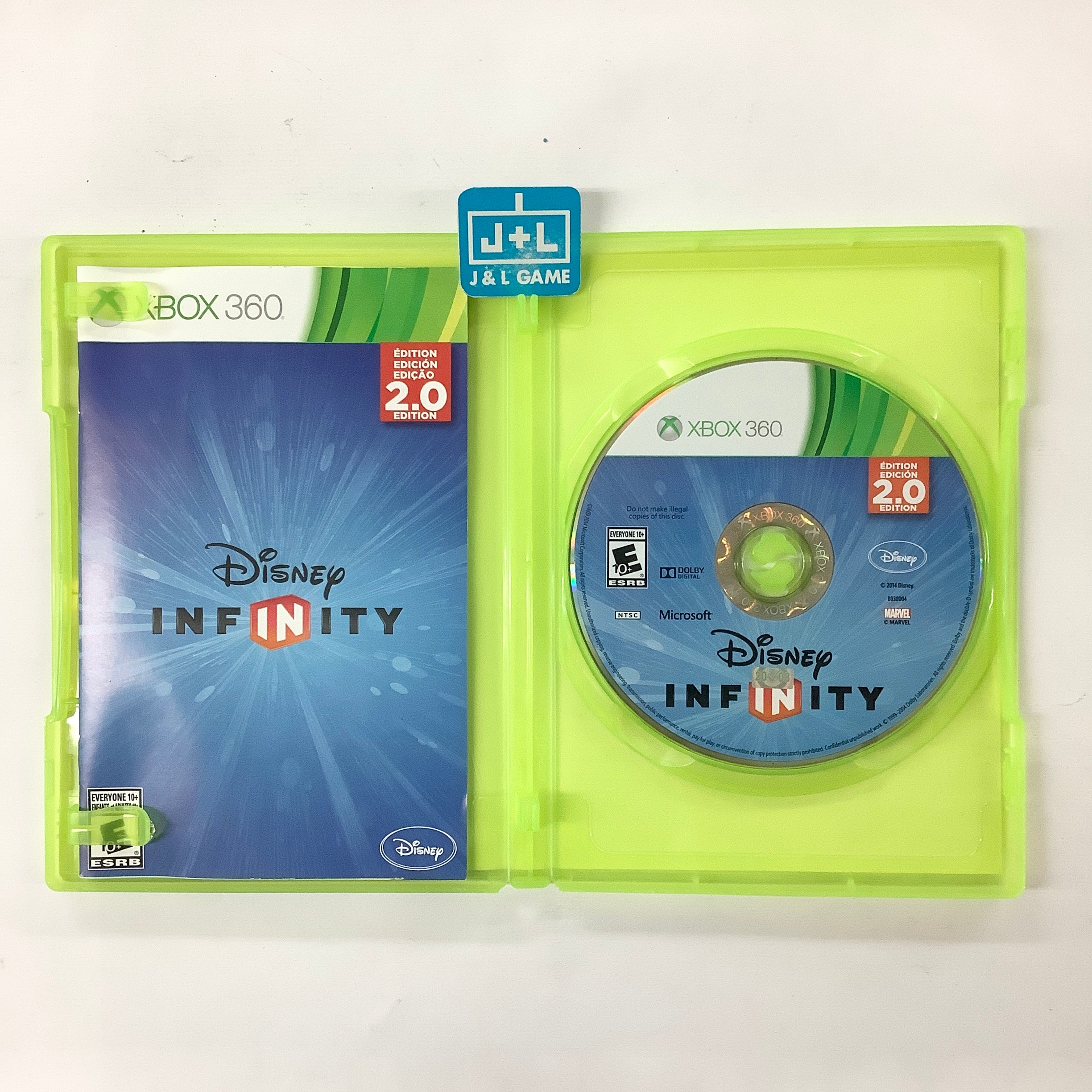 Disney Infinity 2.0 (Game Only) - Xbox 360 [Pre-Owned] Video Games Disney Interactive Studios   