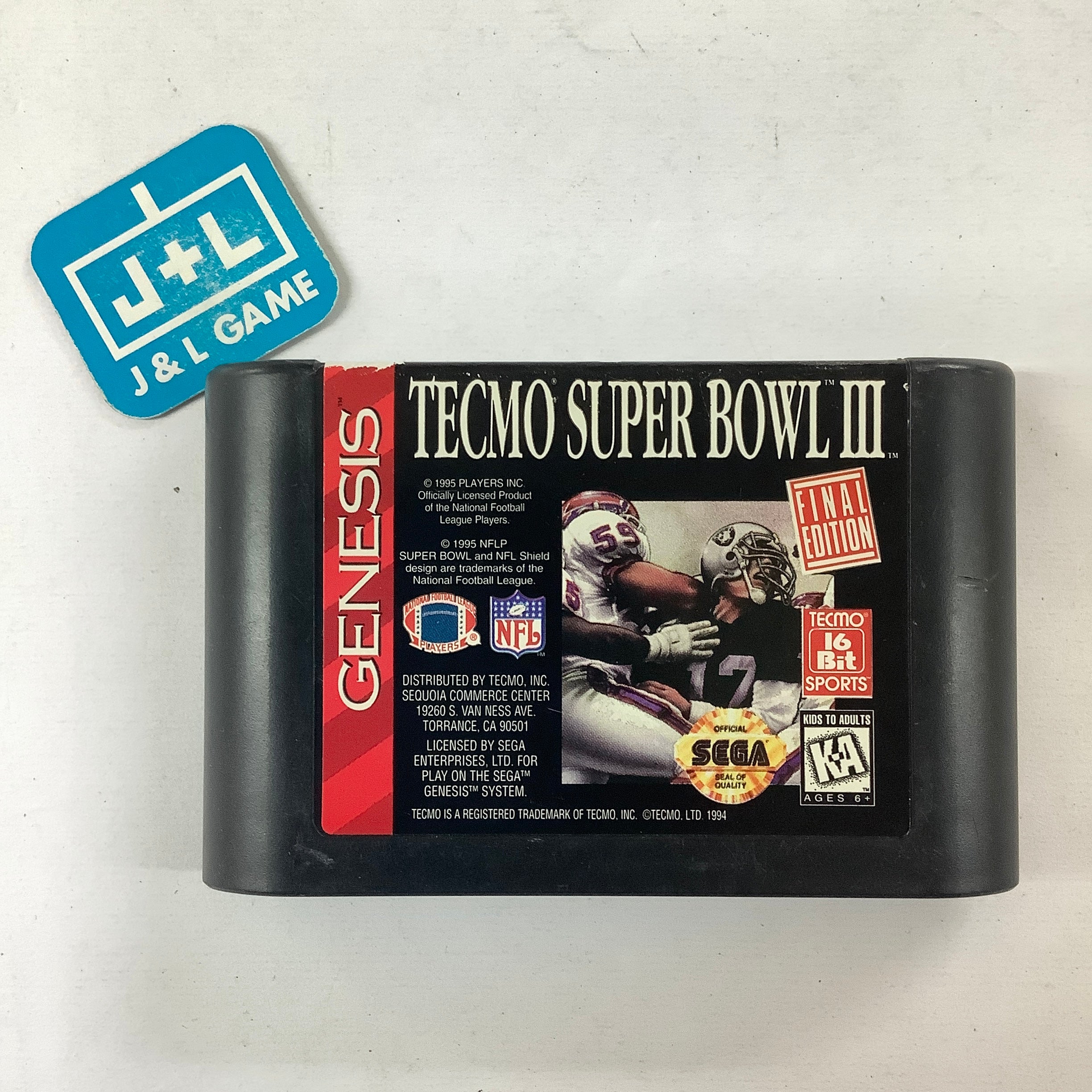 Tecmo Super Bowl III: Final Edition - SEGA Genesis [Pre-Owned] Video Games Tecmo   