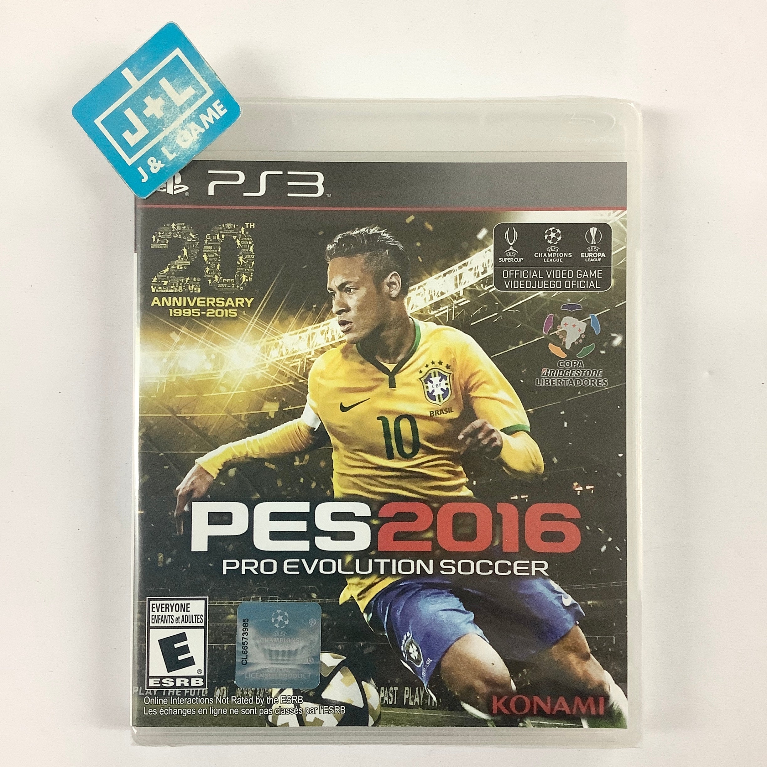 Pro Evolution Soccer 2016 - (PS3) PlayStation 3 Video Games Konami