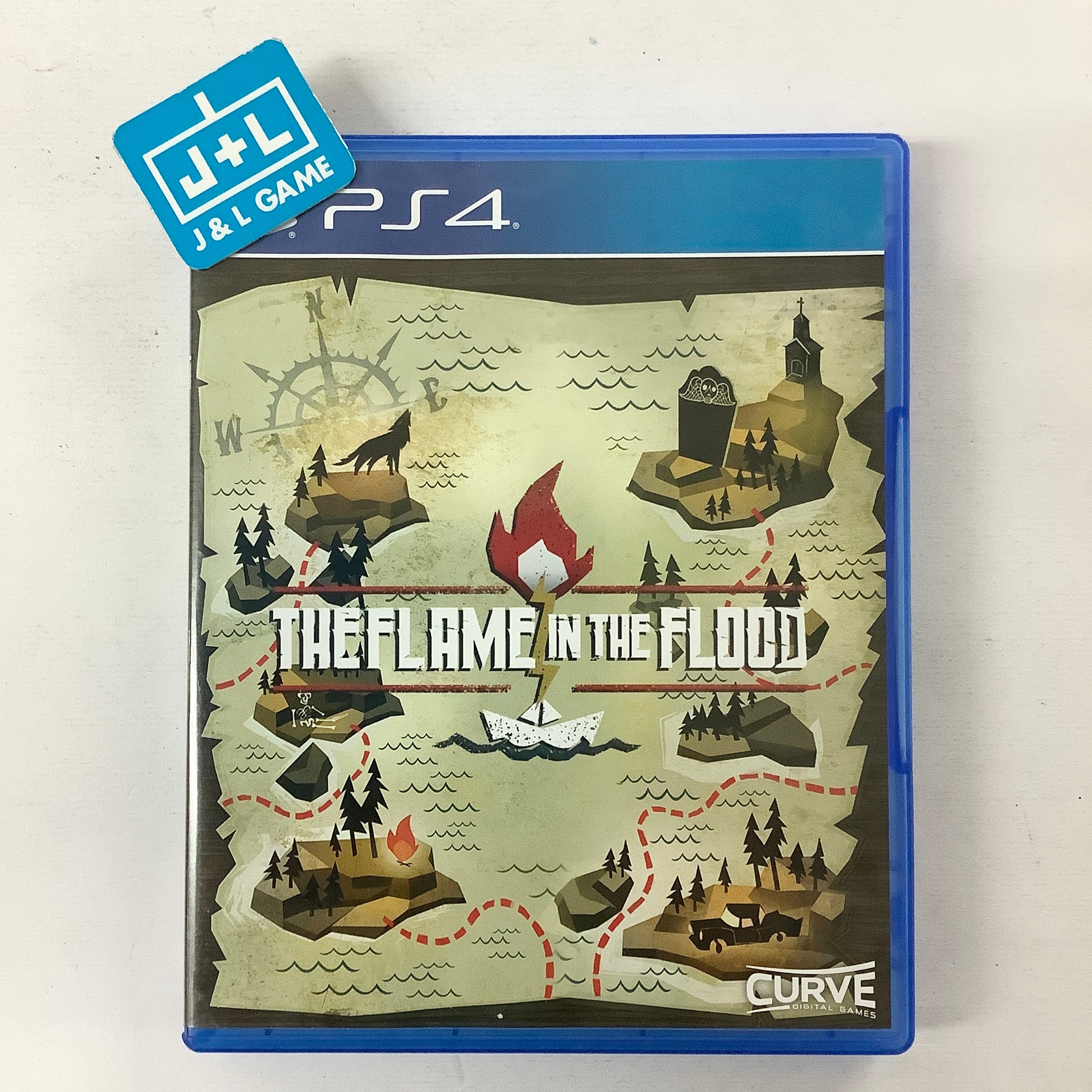 Jeu PS4 The Flame In The Flood – Édition Limited Run #083, Comme Neuf