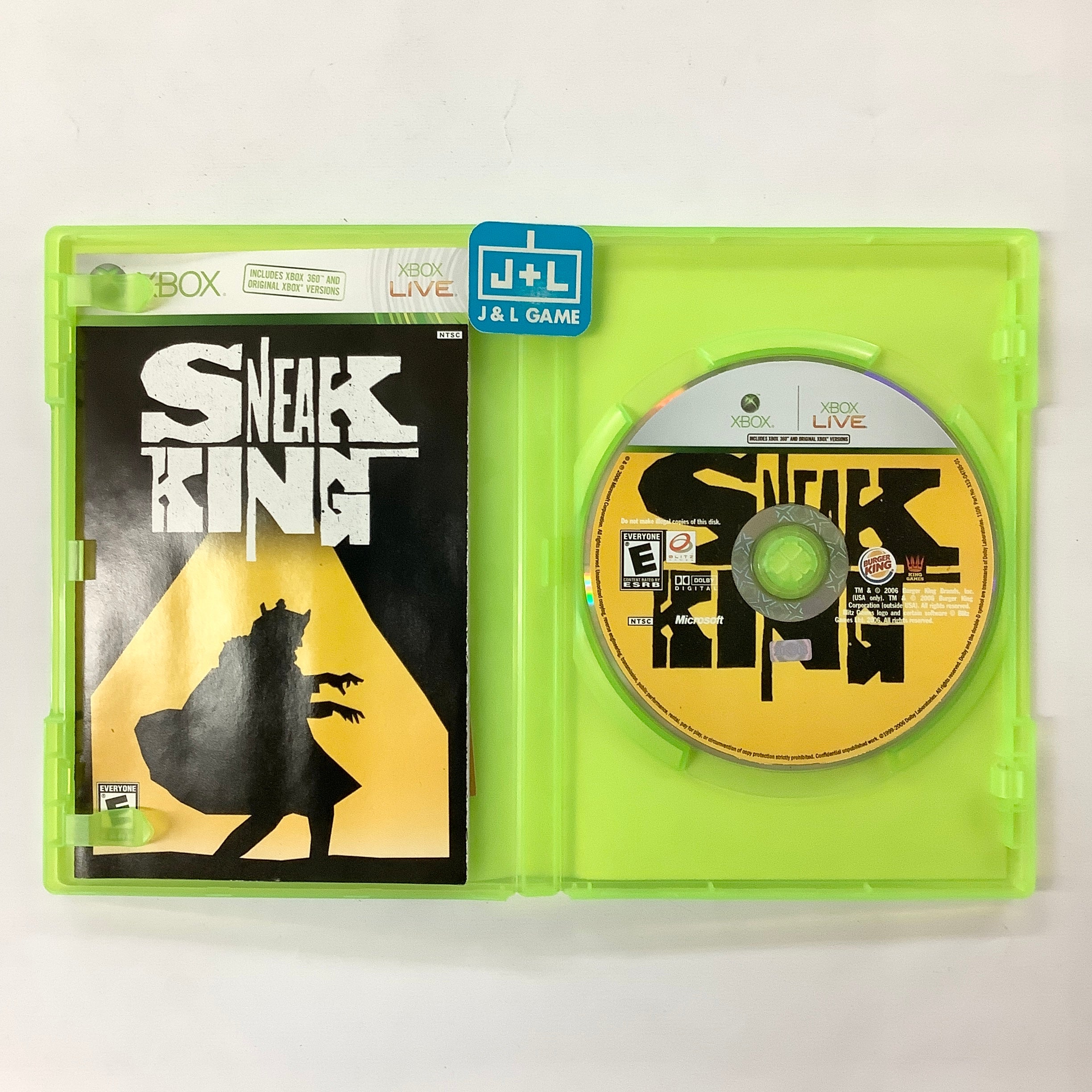 Sneak King - Xbox 360 [Pre-Owned] Video Games King Games   