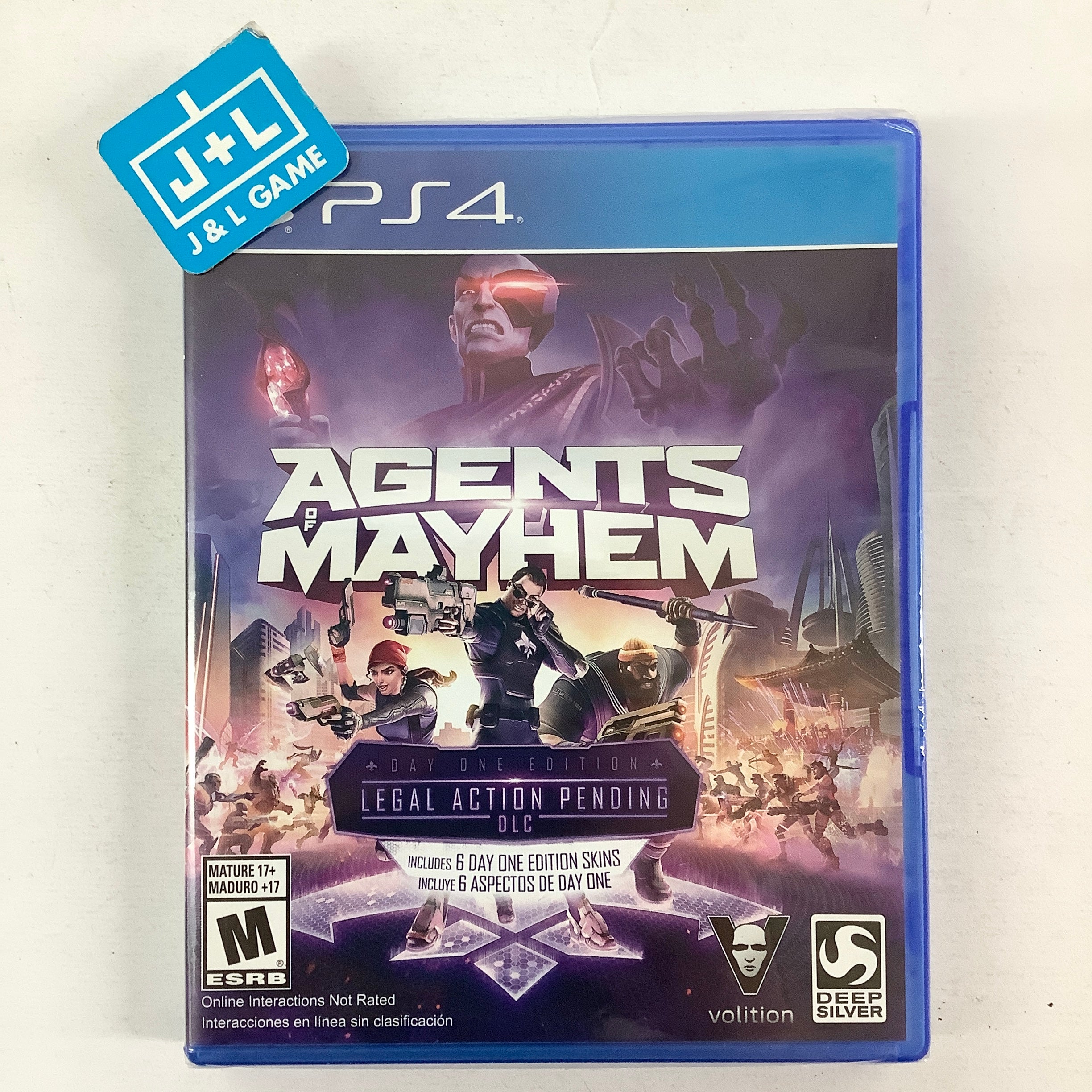 Agents of Mayhem (Day One Edition) - (PS4) PlayStation 4 Video Games Deep Silver