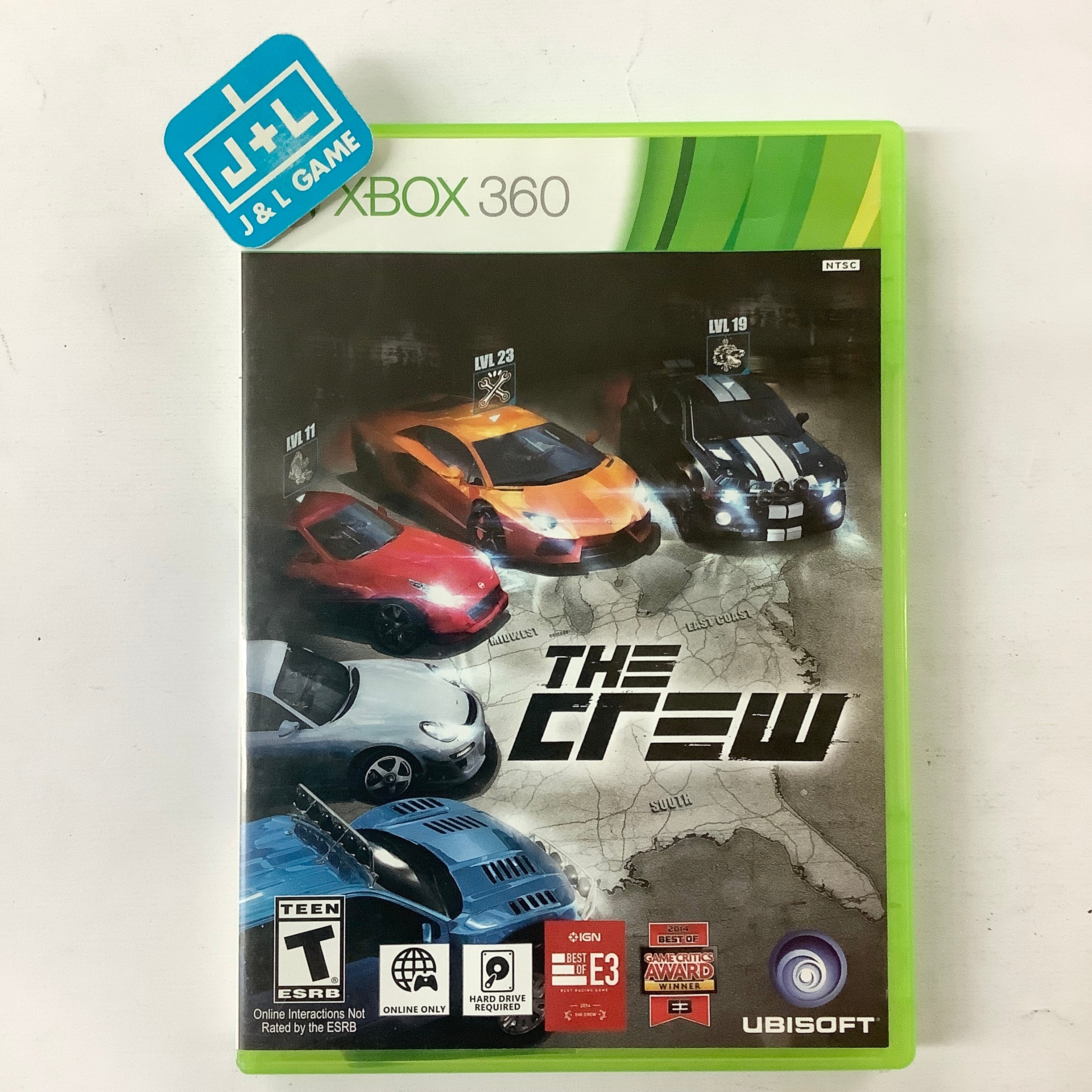 The Crew - Xbox 360 [Pre-Owned] Video Games Ubisoft   