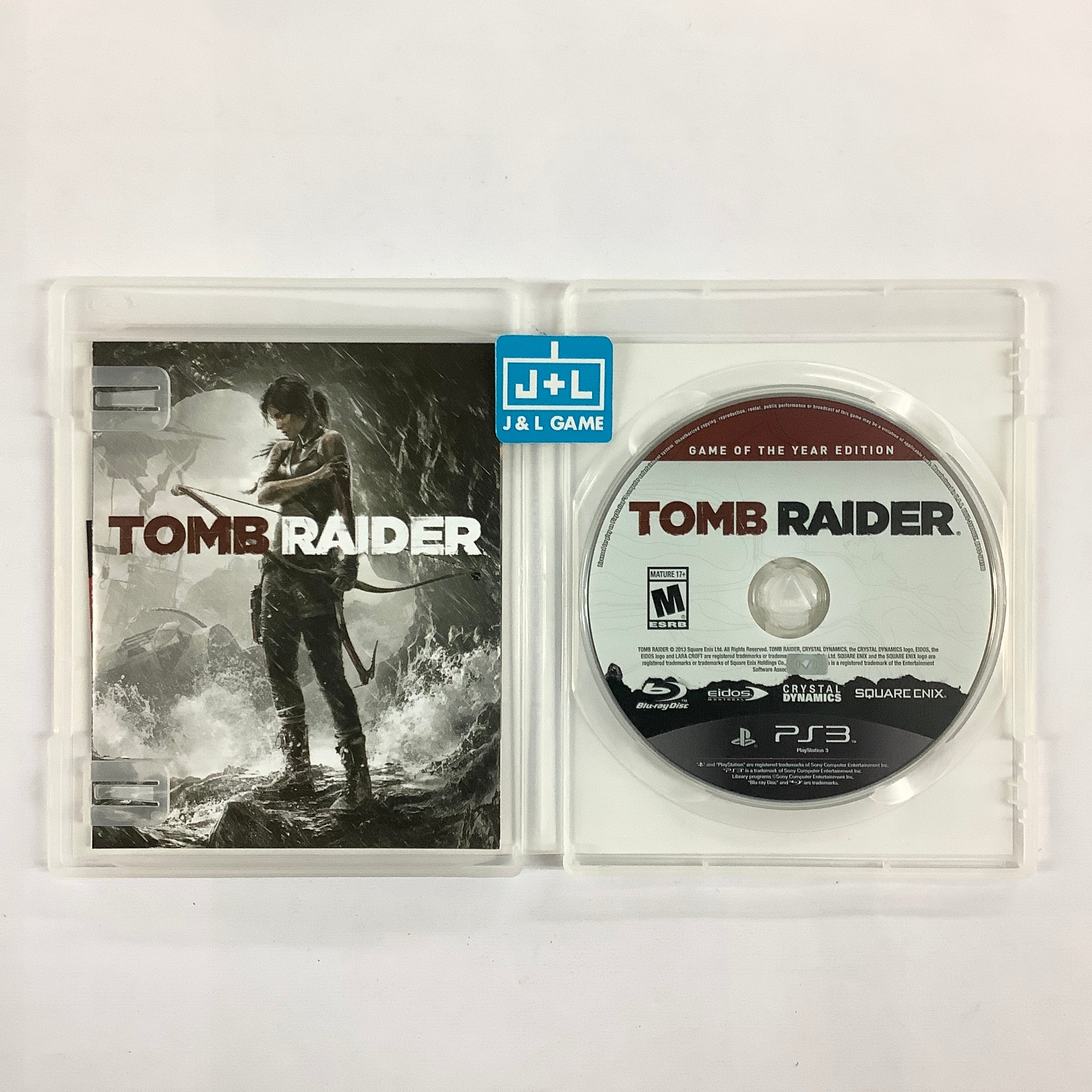 Tomb Raider (Game of the Year Edition) - (PS3) PlayStation 3 [Pre-Owned] Video Games Square Enix   