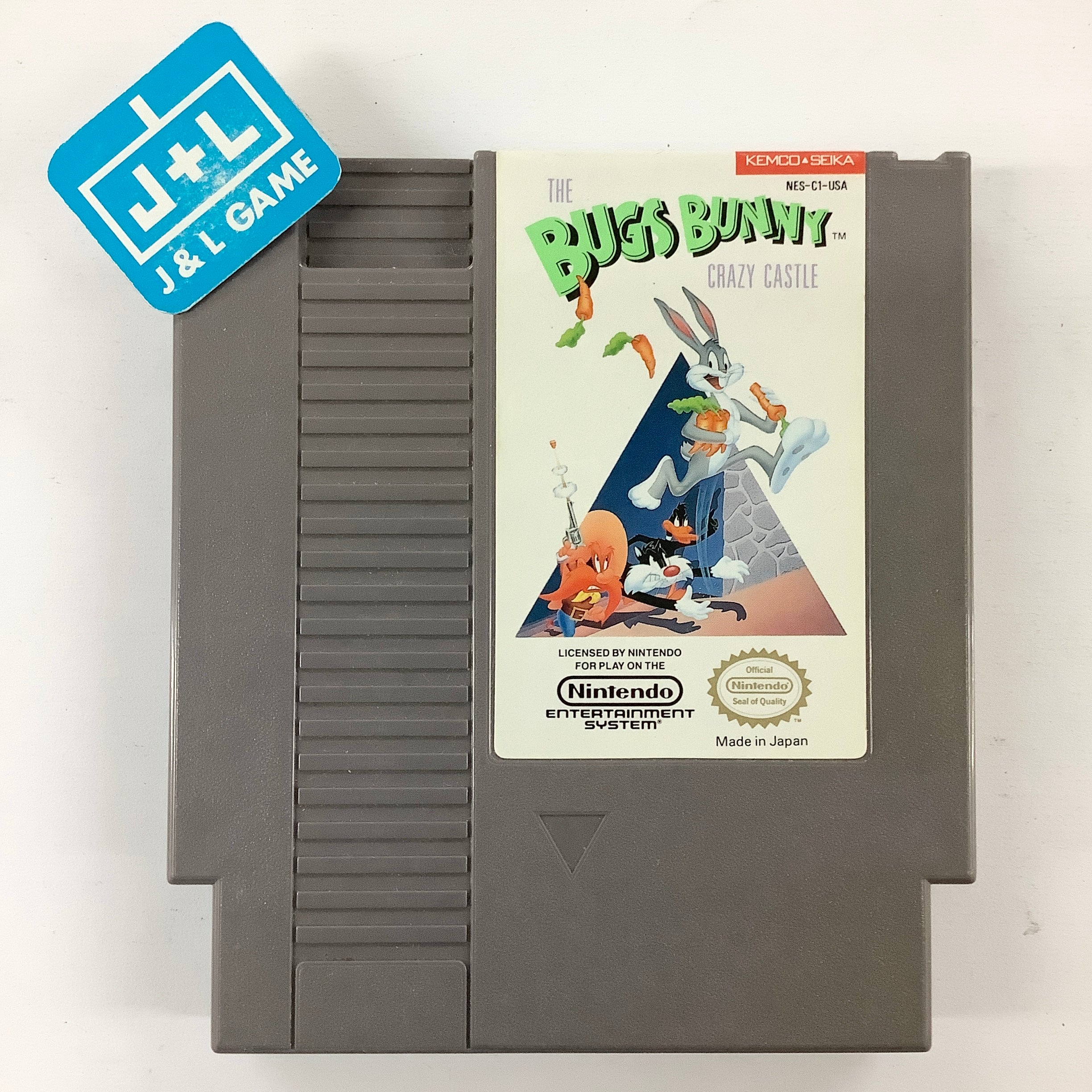 The Bugs Bunny Crazy Castle (NES) Nintendo Entertainment System
