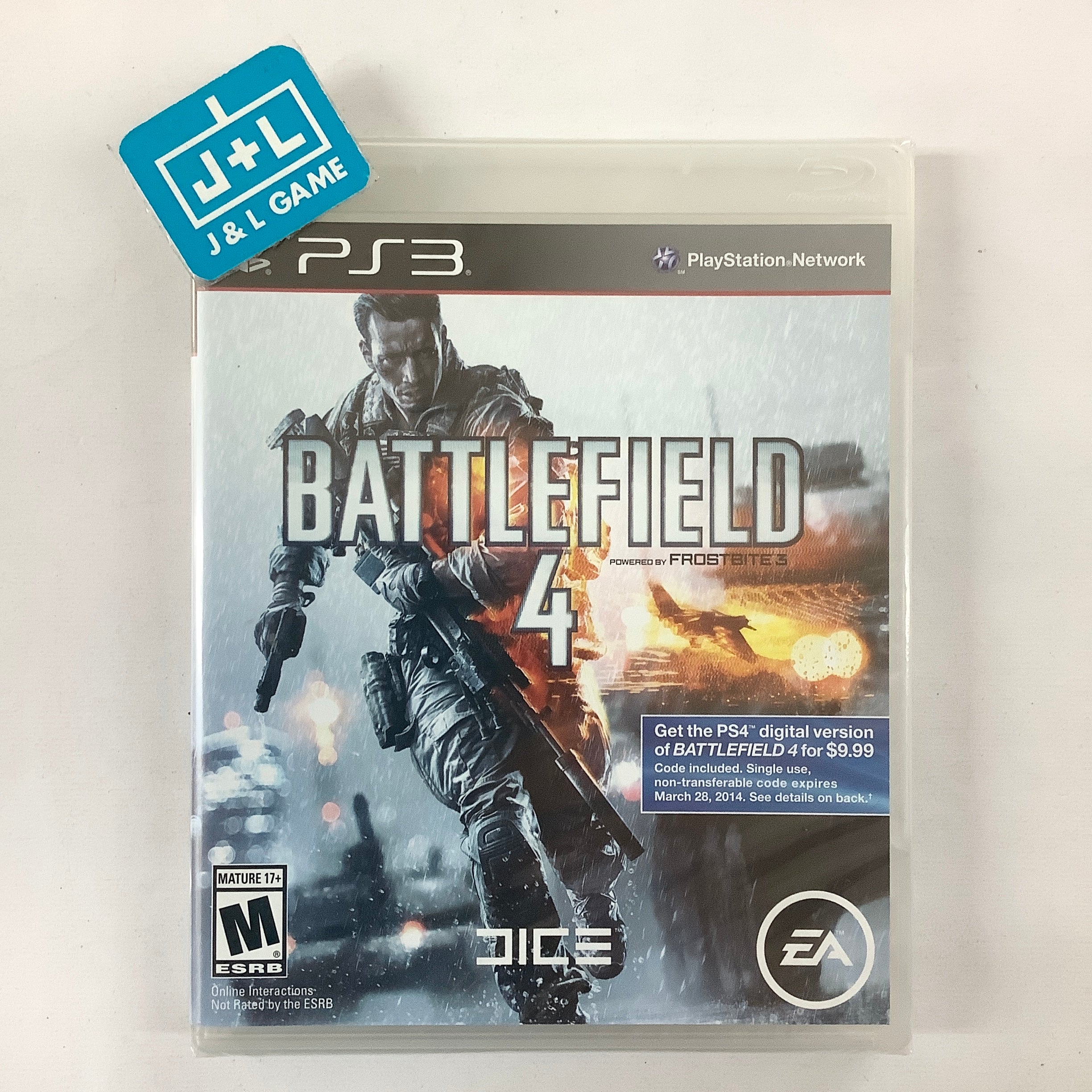 Battlefield 4 - (PS3) PlayStation 3 Video Games Electronic Arts