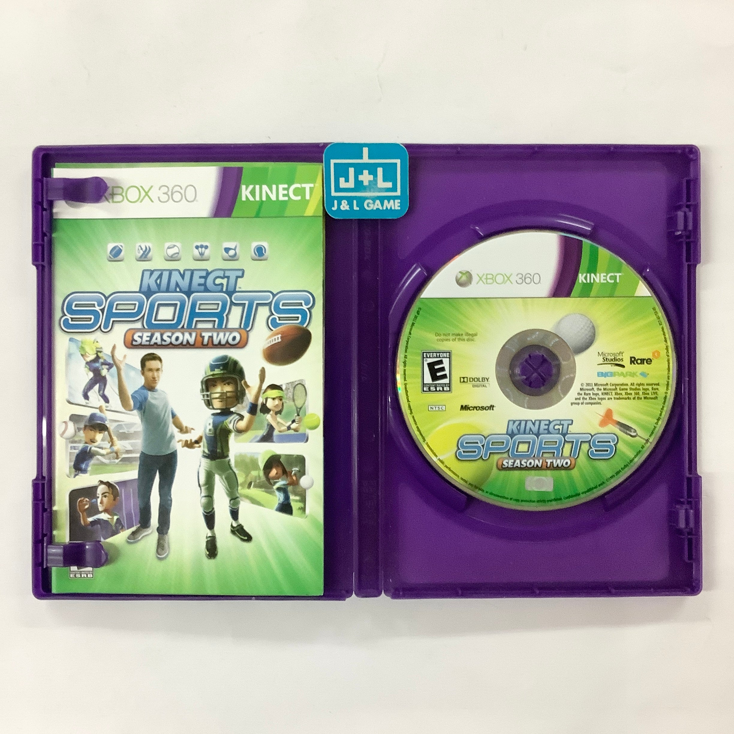 Kinect Sports: Season Two - Xbox 360 [Pre-Owned] Video Games Microsoft Game Studios   
