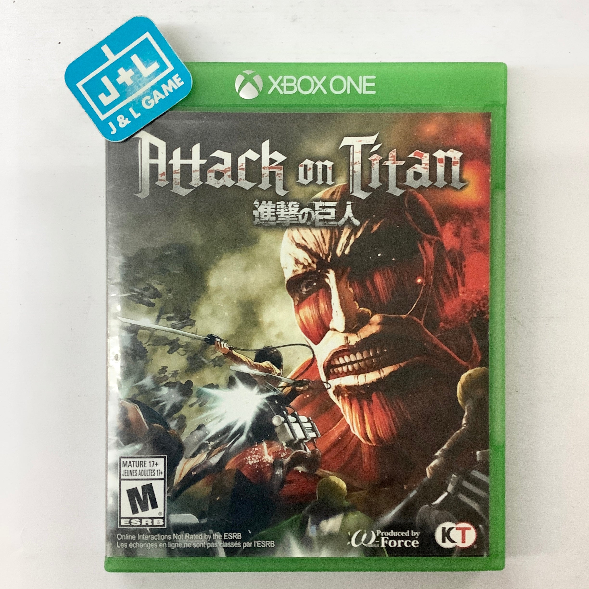 Attack on Titan -  (XB1) Xbox One [Pre-Owned] Video Games Koei Tecmo Games   