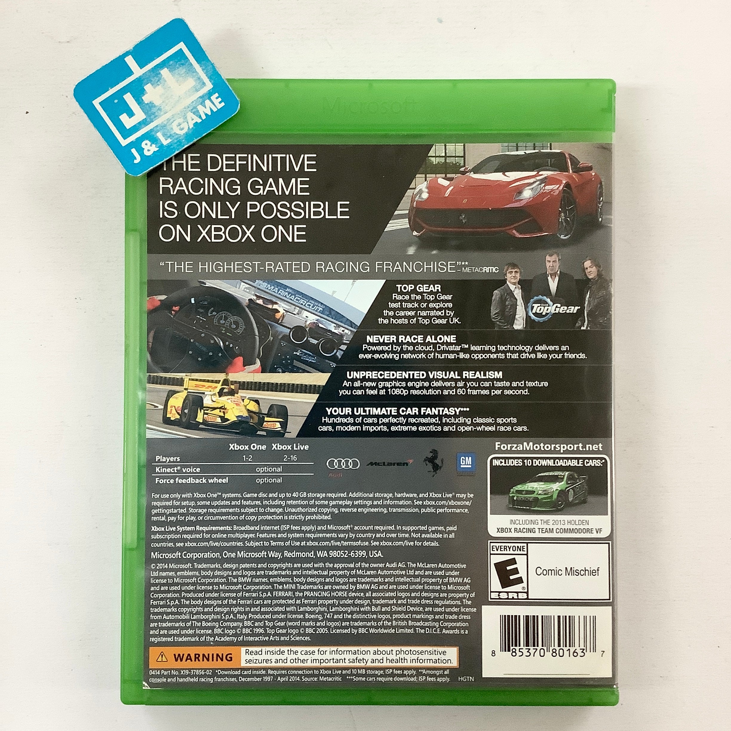 Forza Motorsport 5 (Racing Game of the Year Edition) - (XB1) Xbox One [Pre-Owned] Video Games Microsoft Game Studios   