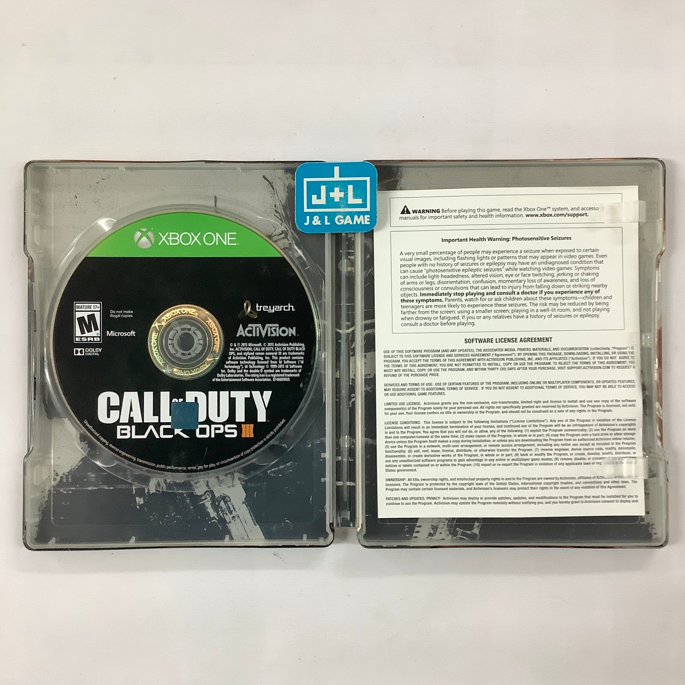 Call of Duty: Black Ops III (Hardened Edition) - (XB1) Xbox One [Pre-Owned] Video Games Activision   