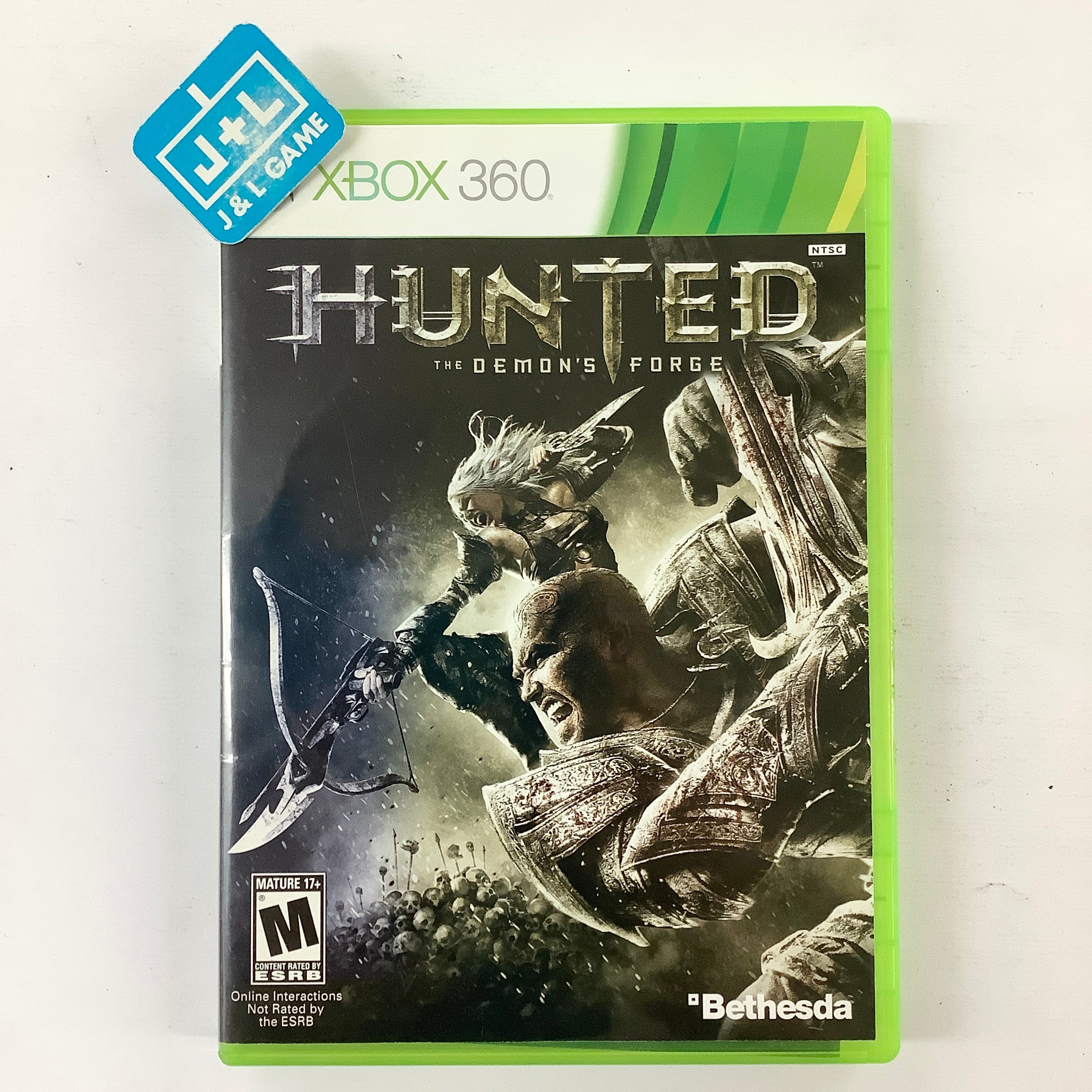 Hunted: The Demon's Forge - Xbox 360 [Pre-Owned] Video Games Bethesda Softworks   
