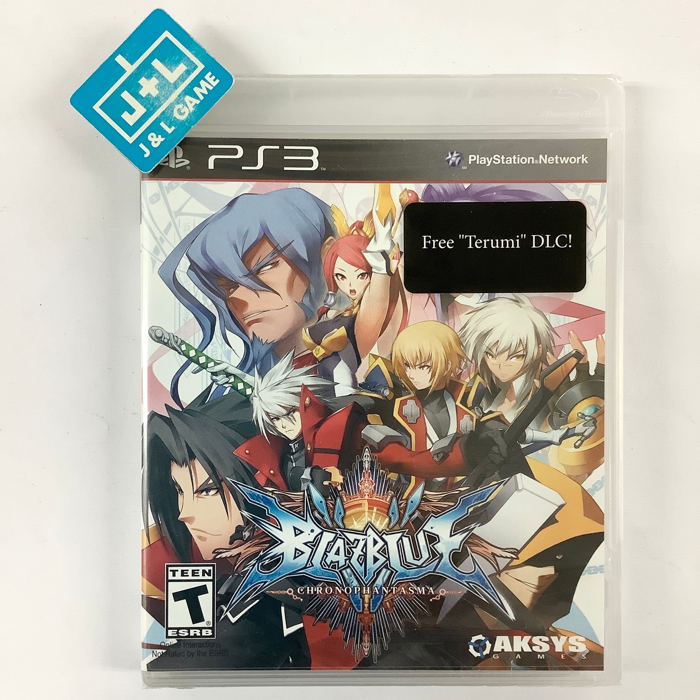BlazBlue: Chrono Phantasma - (PS3) PlayStation 3 Video Games Aksys Games