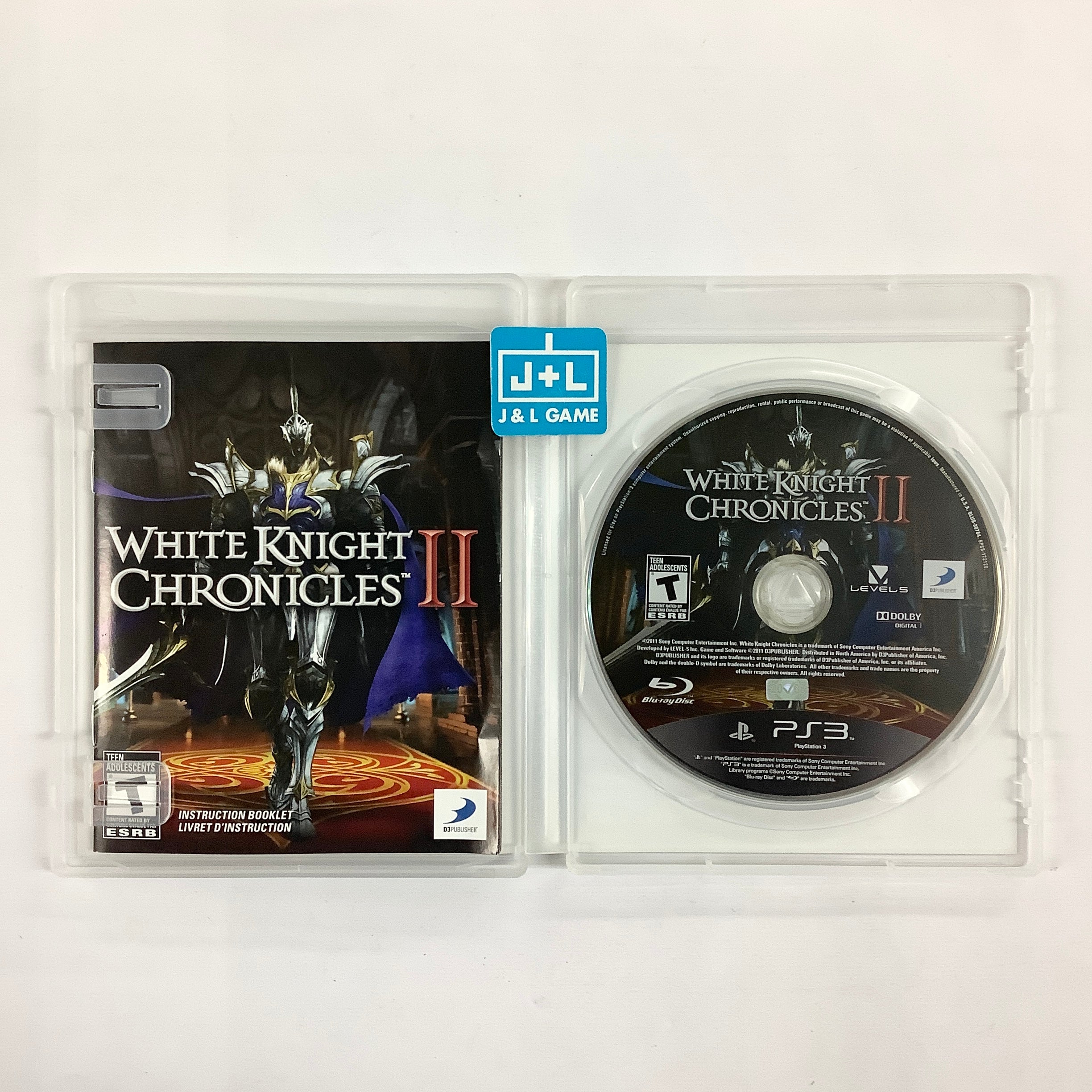 White Knight Chronicles II - (PS3) PlayStation 3 [Pre-Owned] Video Games D3Publisher   