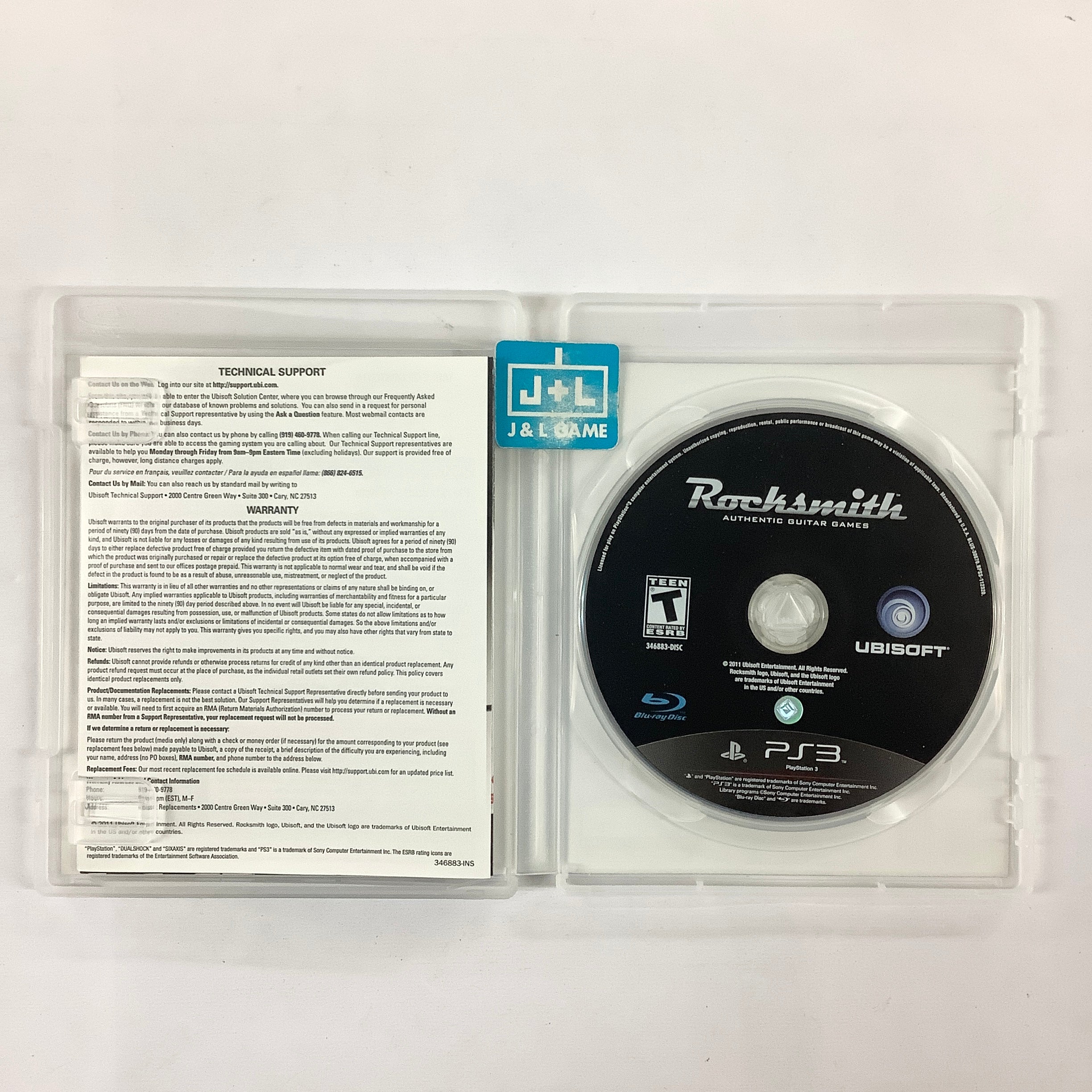 Rocksmith - (PS3) PlayStation 3 [Pre-Owned] Video Games Ubisoft   