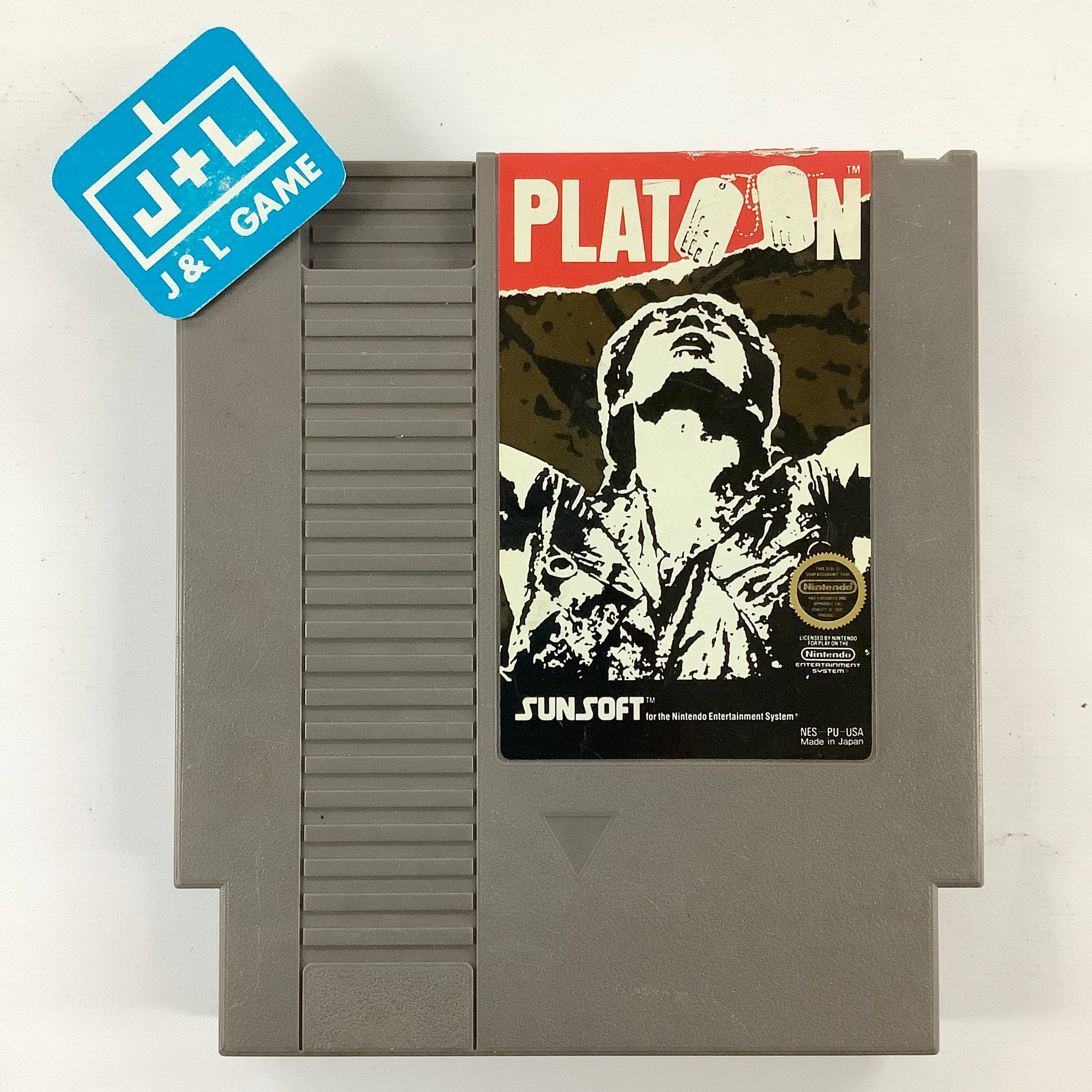 Platoon (NES) Nintendo Entertainment System [Pre-Owned] J&L Game