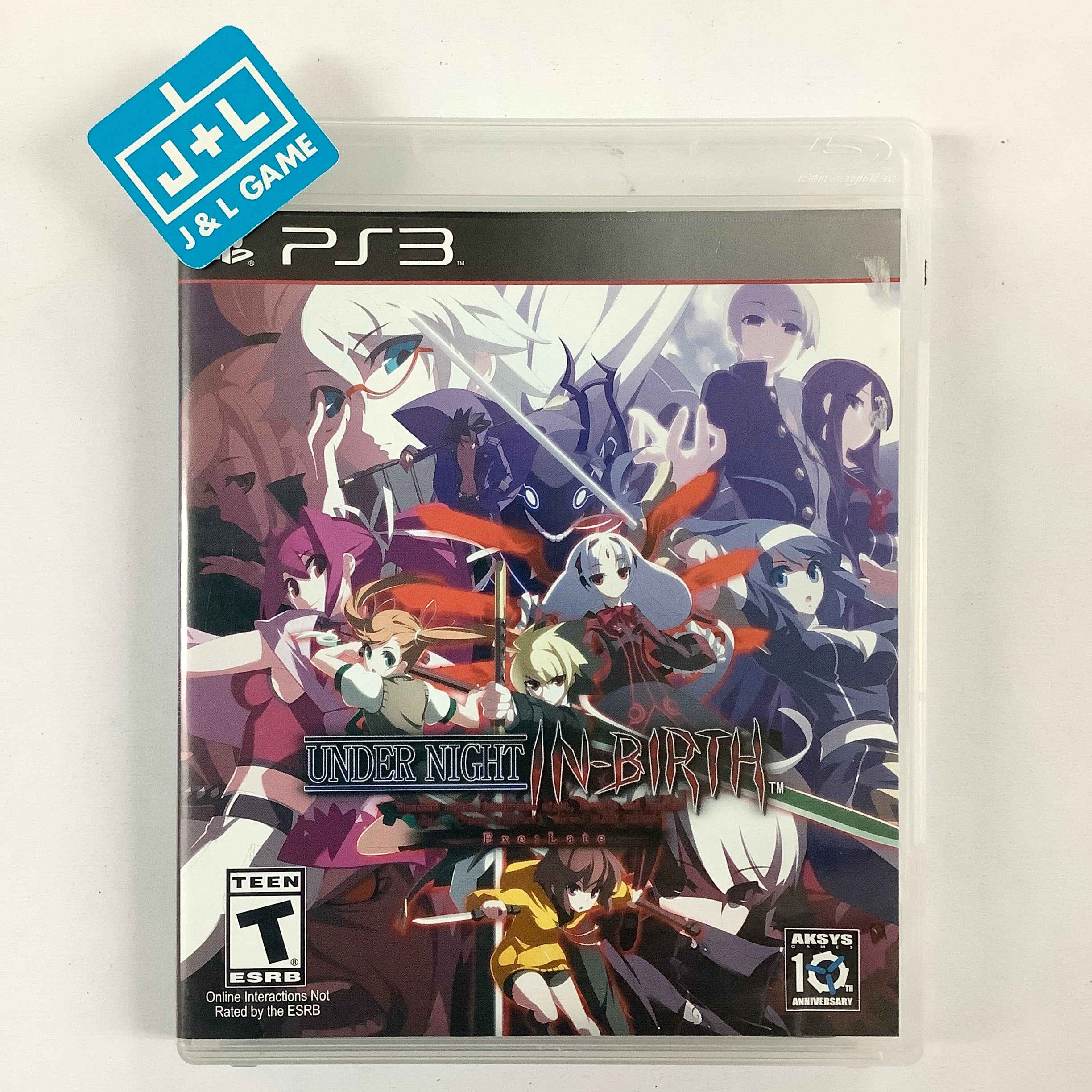Under Night In-Birth Exe:Late - (PS3) PlayStation 3 [Pre-Owned] Video Games Arc System Works   