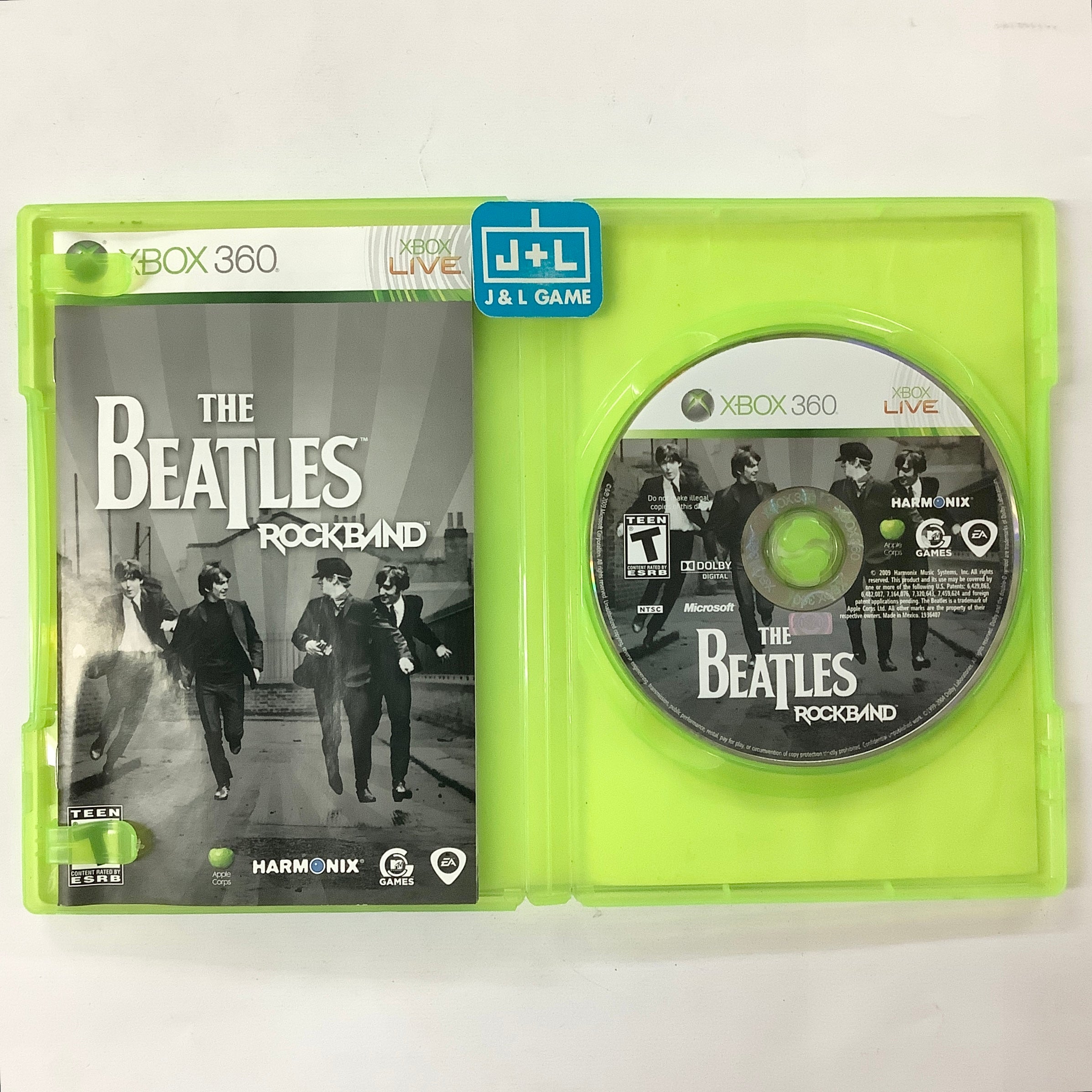 Rock Band: The Beatles - Xbox 360 [Pre-Owned] Video Games MTV Games   