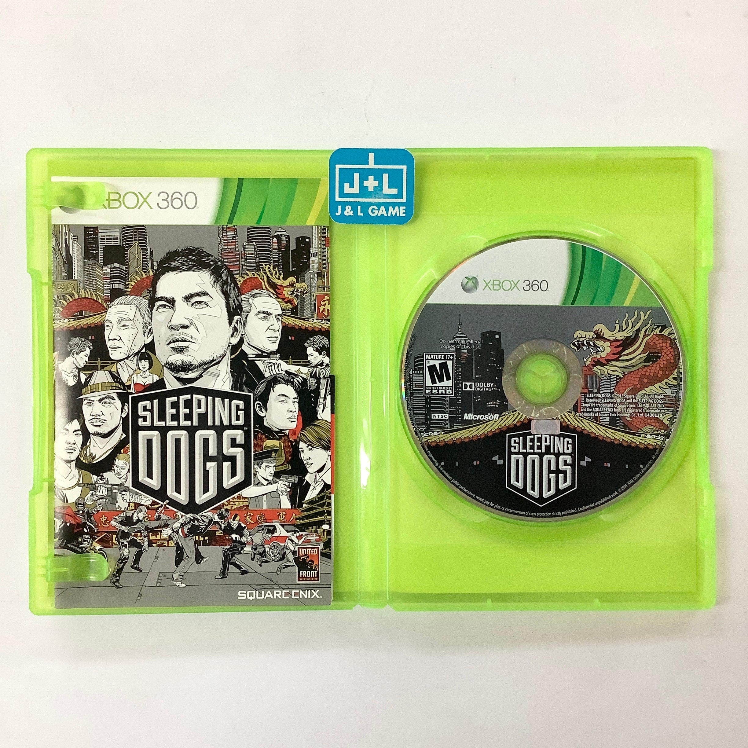 Sleeping Dogs - Xbox 360 [Pre-Owned] Video Games Square Enix   
