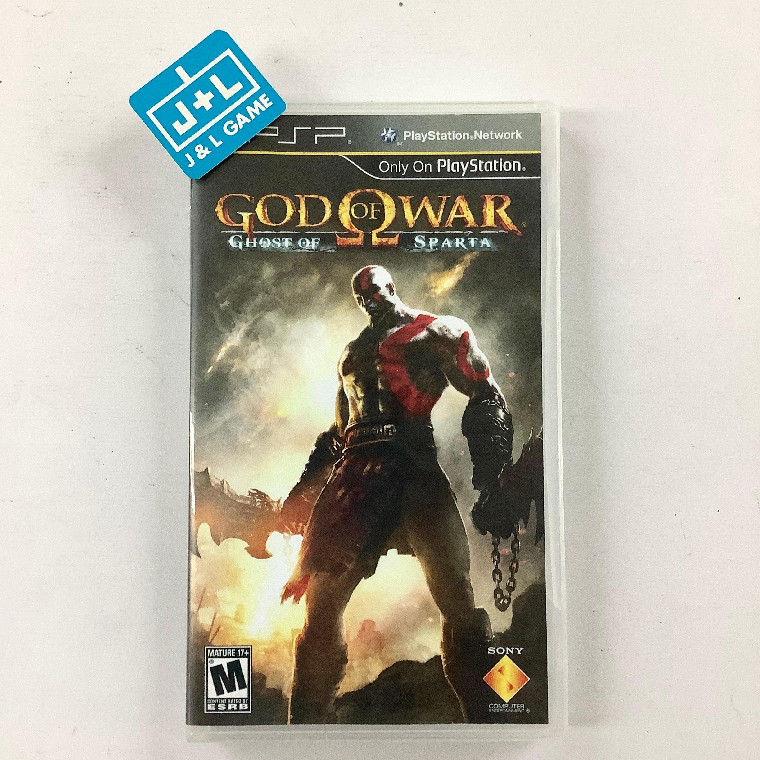 God of War: Ghost of Sparta - Sony PSP [Pre-Owned] Video Games SCEA   