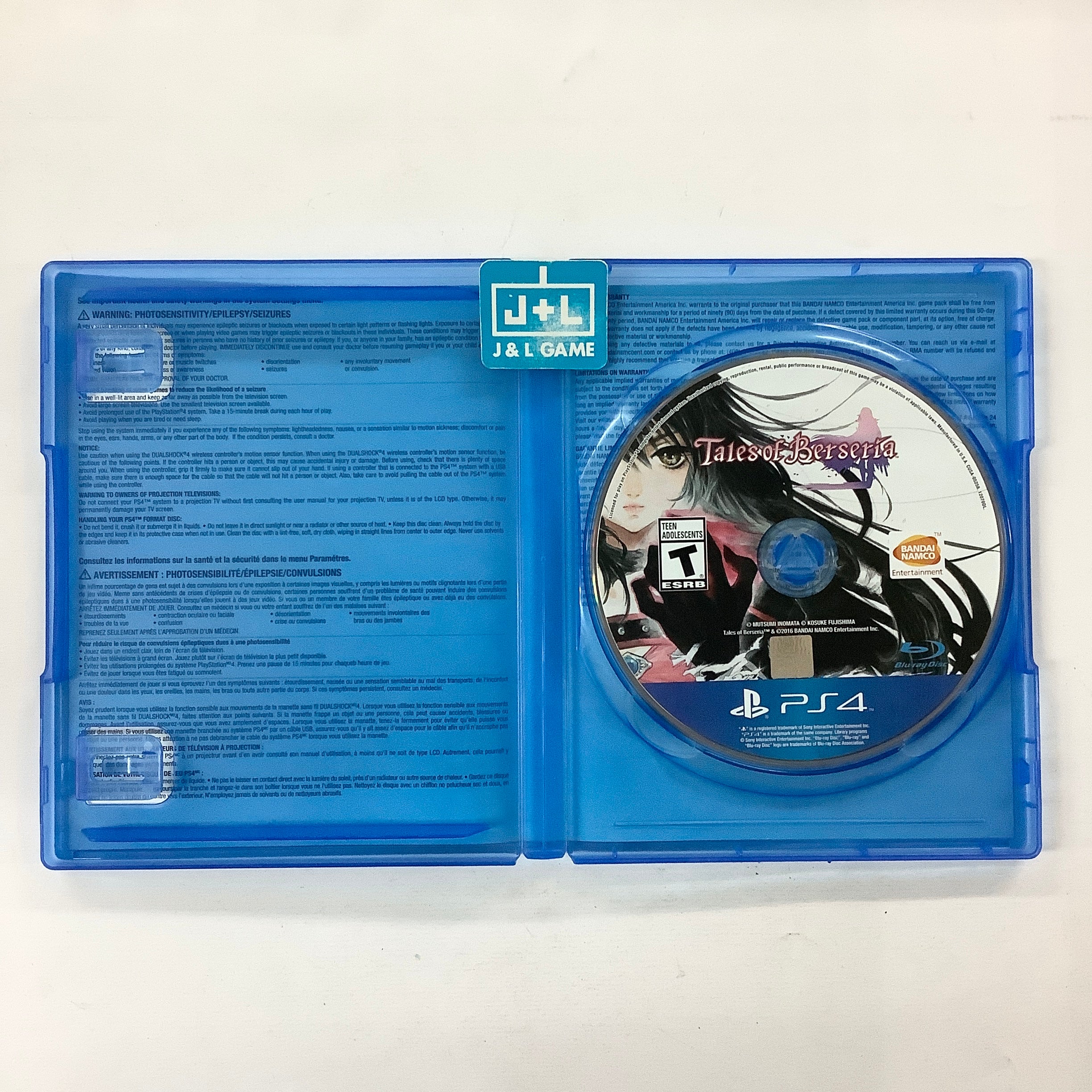 Tales of Berseria - (PS4) PlayStation 4 [Pre-Owned] Video Games Bandai Namco Games   
