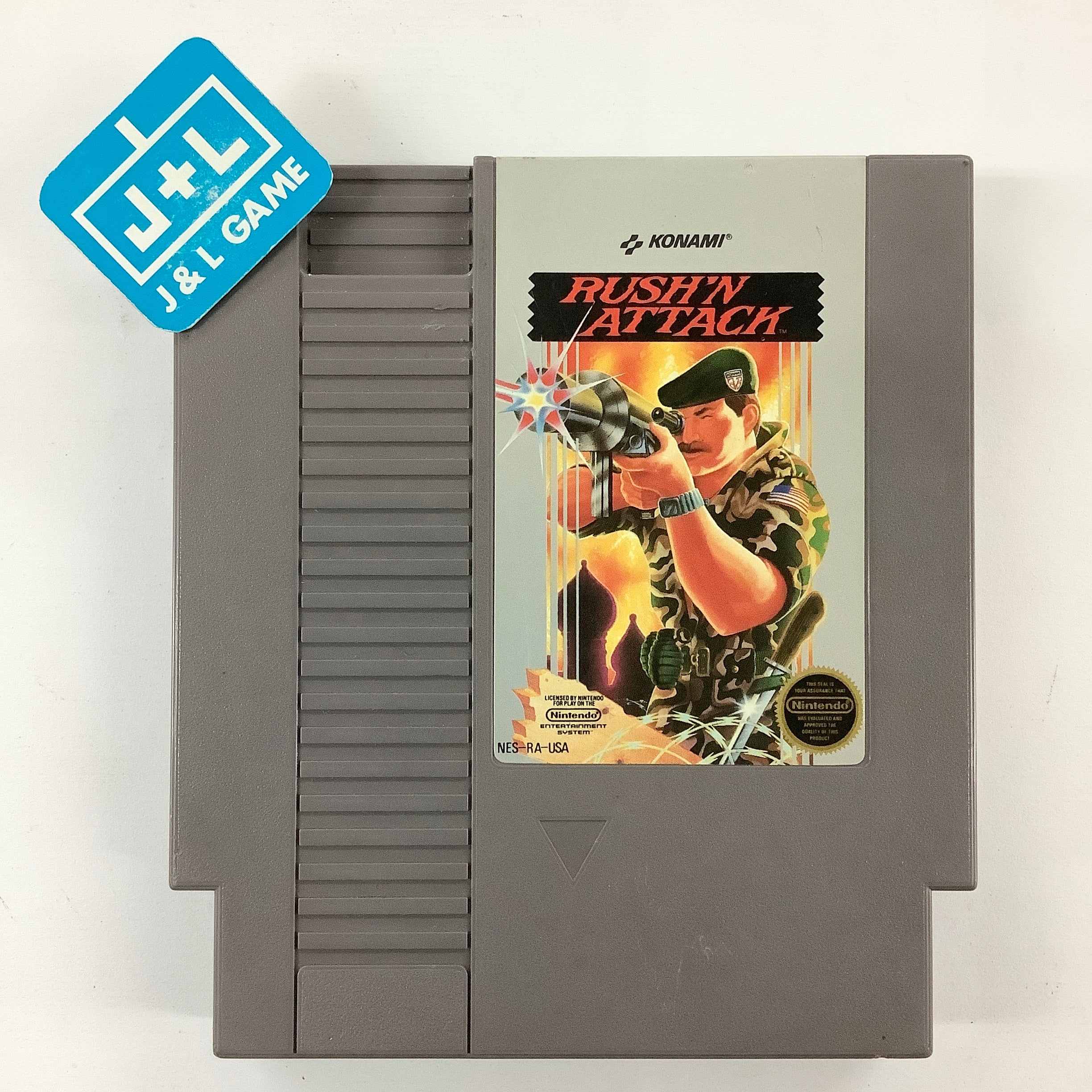 Rush'n Attack - (NES) Nintendo Entertainment System [Pre-Owned