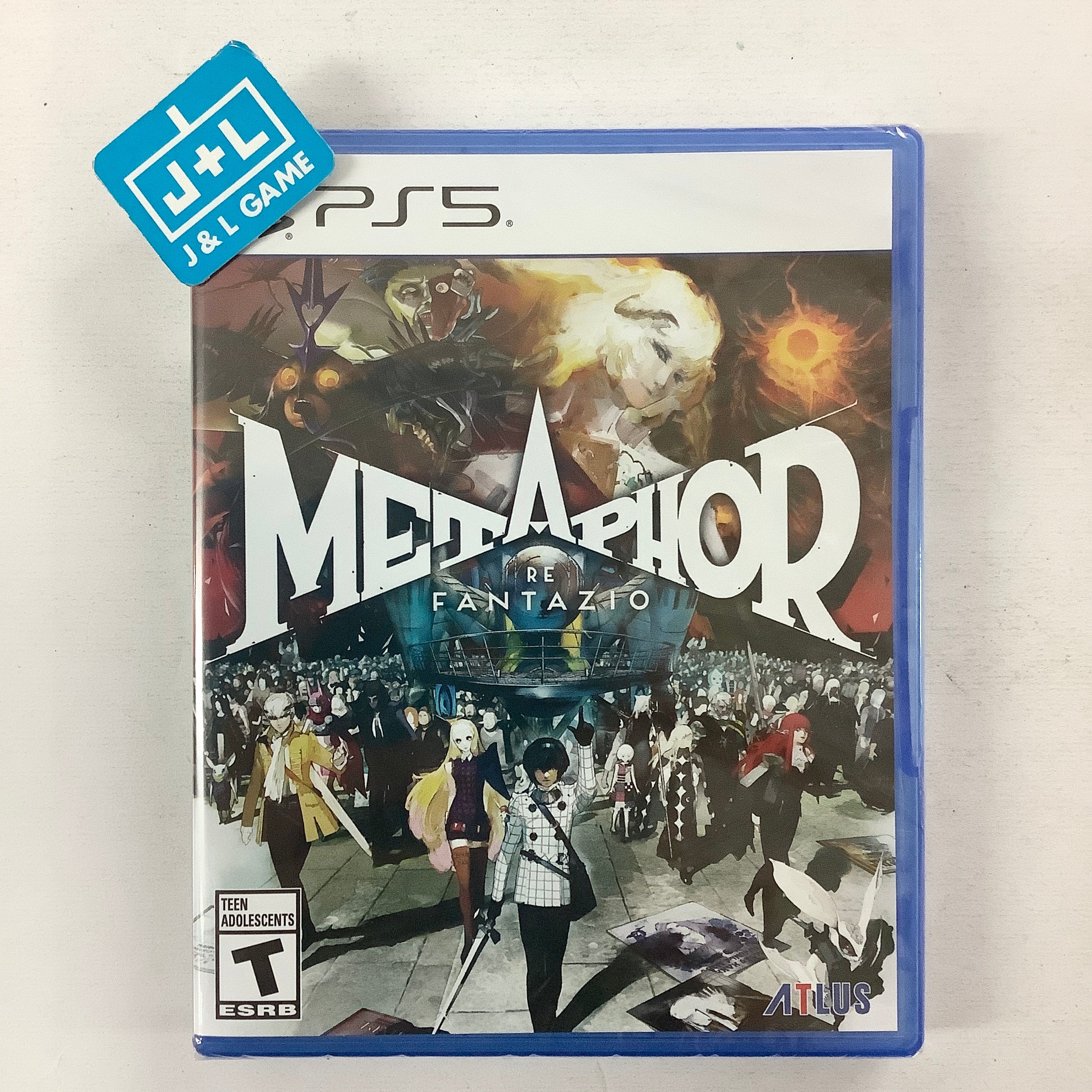 Metaphor: Refantazio PS5 - Neuf - RPG Atlus - PEGI 16 - Version Anglaise