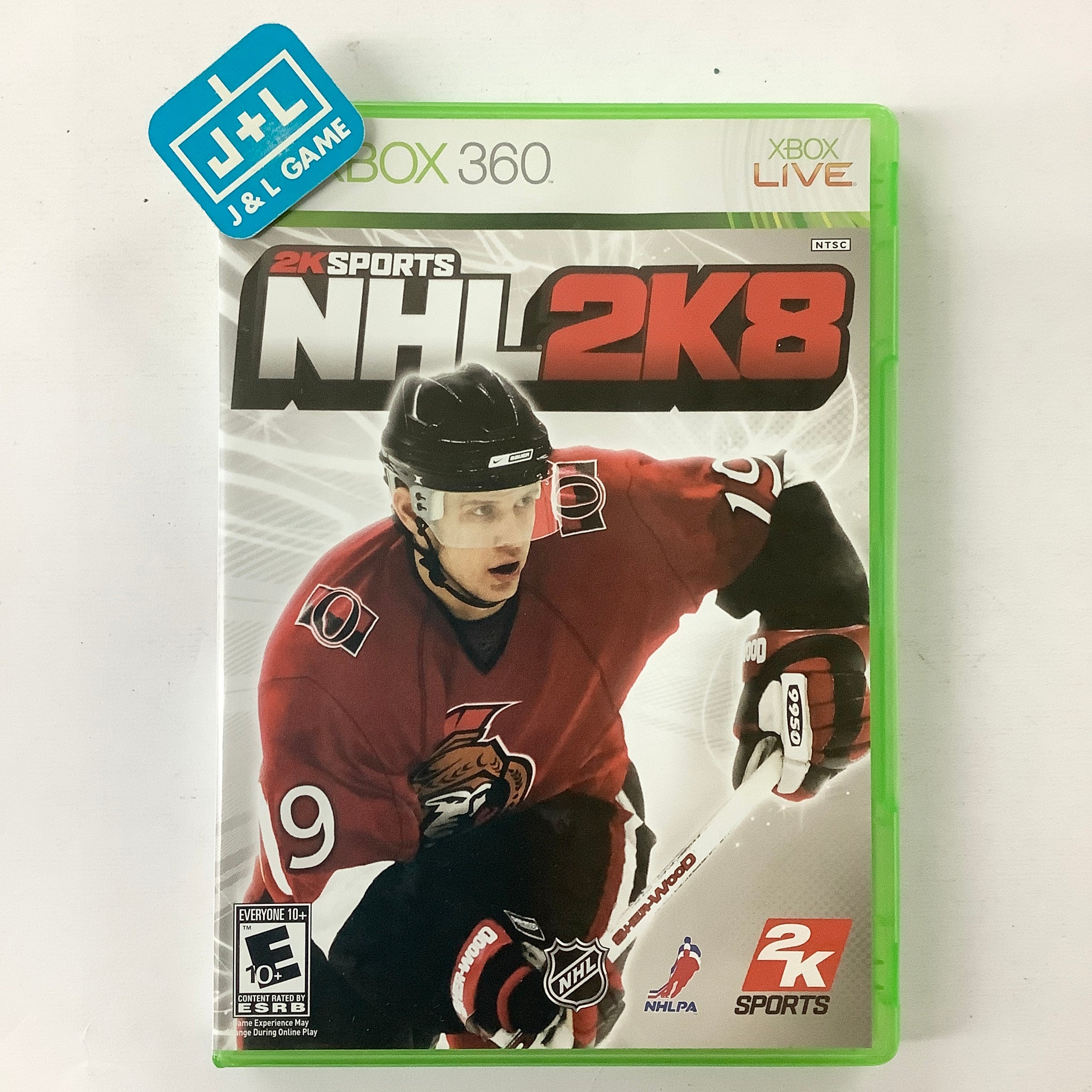 NHL 2K8 - Xbox 360 [Pre-Owned] Video Games Take-Two Interactive   