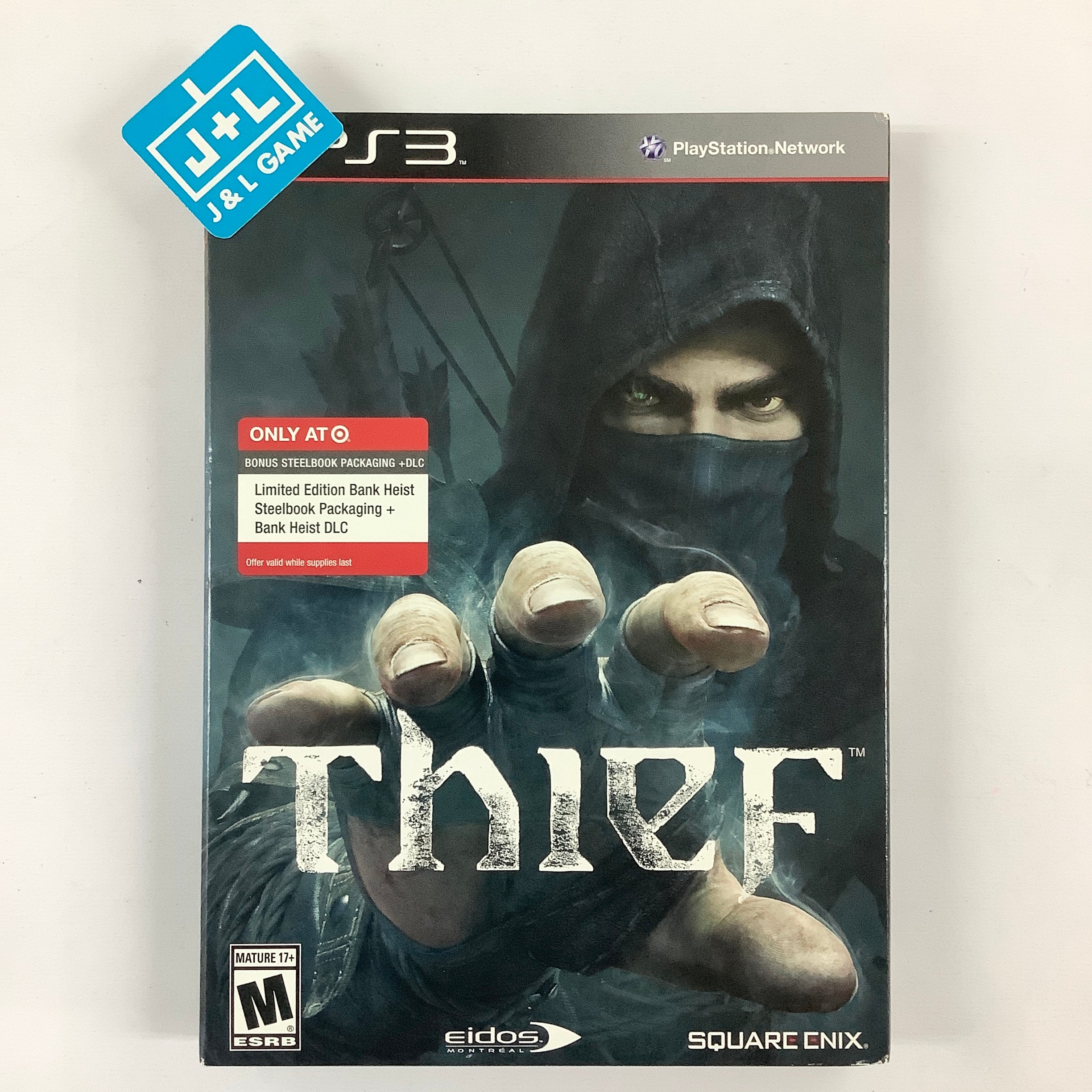Thief (Steelbook Edition) - (PS3) PlayStation 3 [Pre-Owned] Video Games Square Enix   
