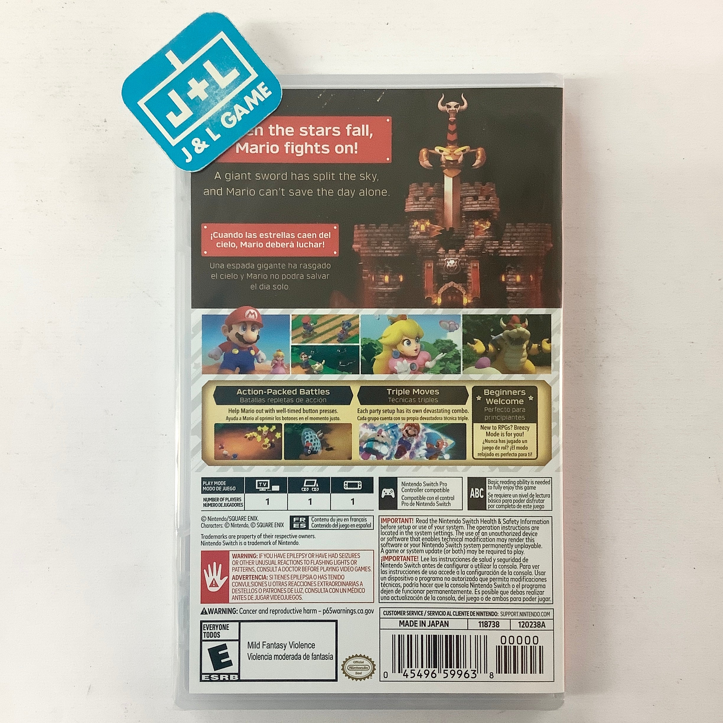 Super Mario RPG - (NSW) Nintendo Switch Video Games Nintendo   