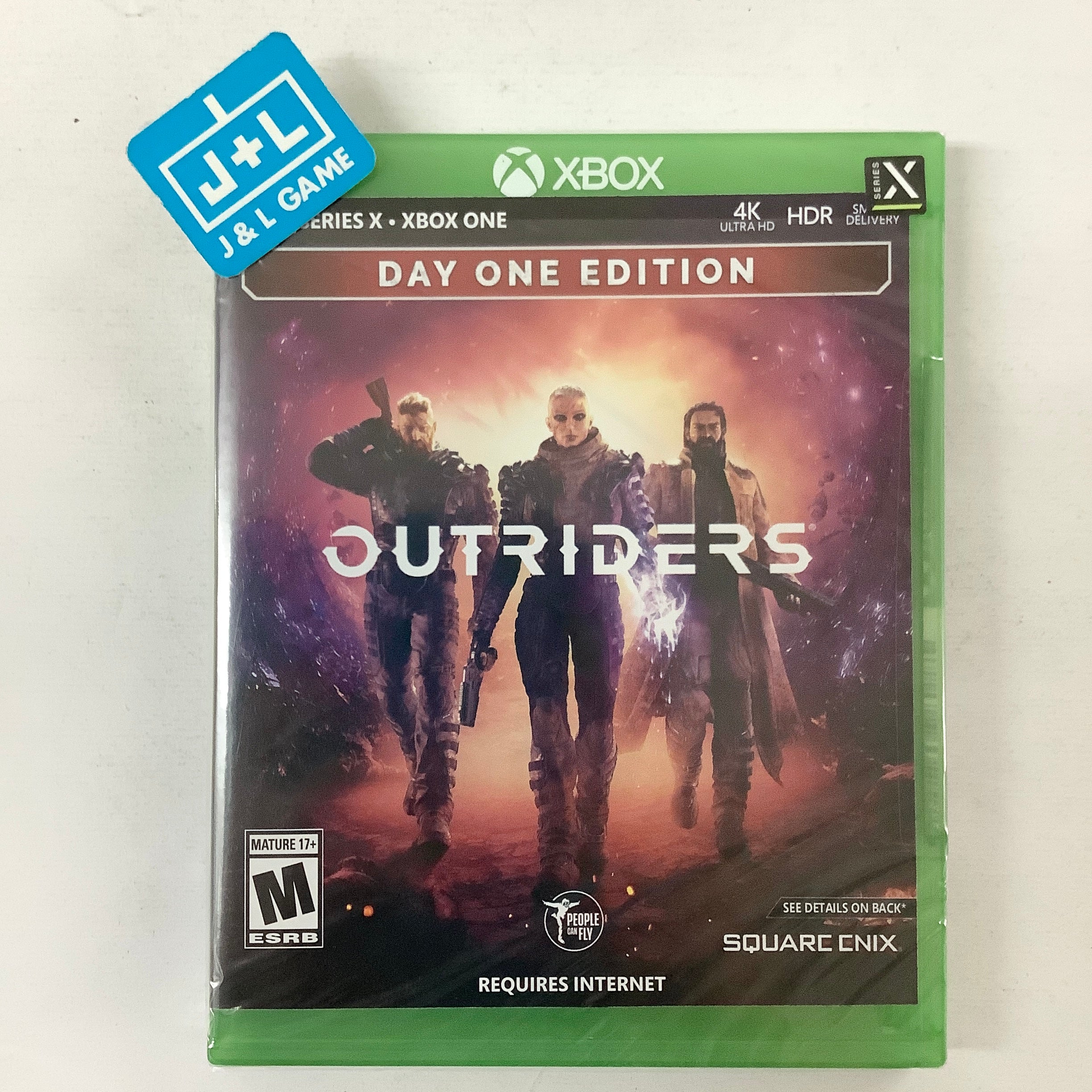 Xbox Series x Outriders Day One Edition En Fr Xbox One Game