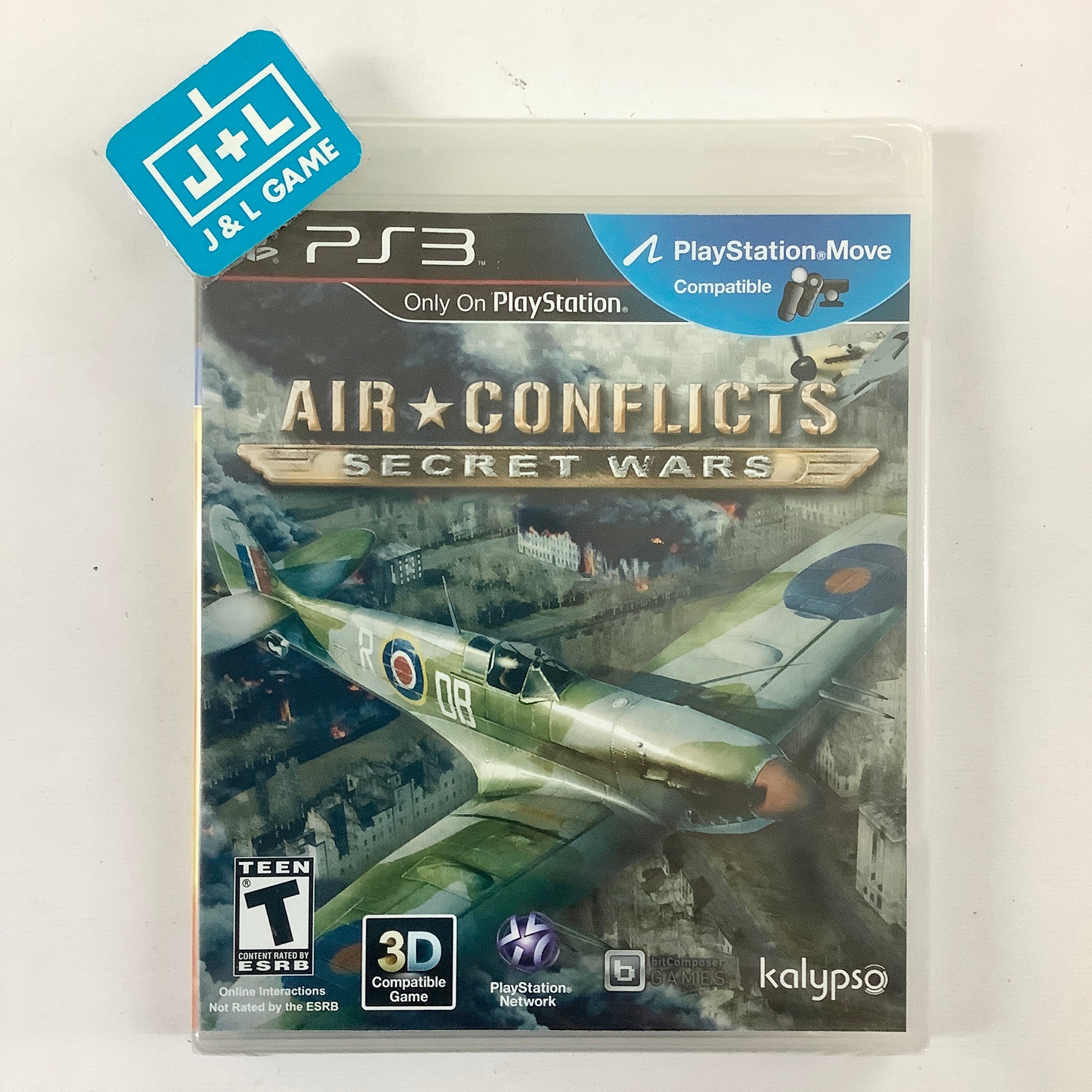 Air Conflicts: Secret Wars - (PS3) PlayStation 3