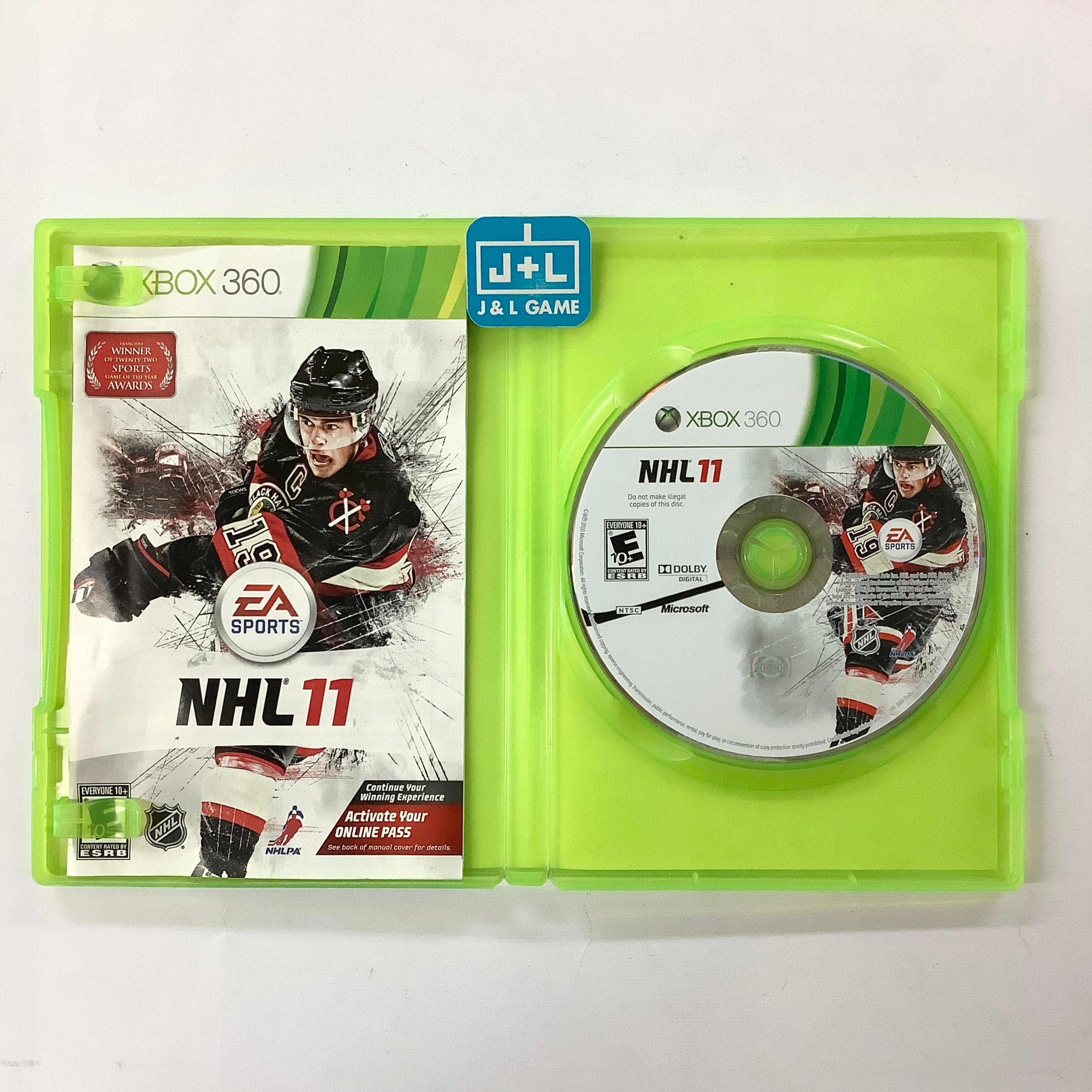 NHL 11 - Xbox 360 [Pre-Owned] Video Games EA Sports   