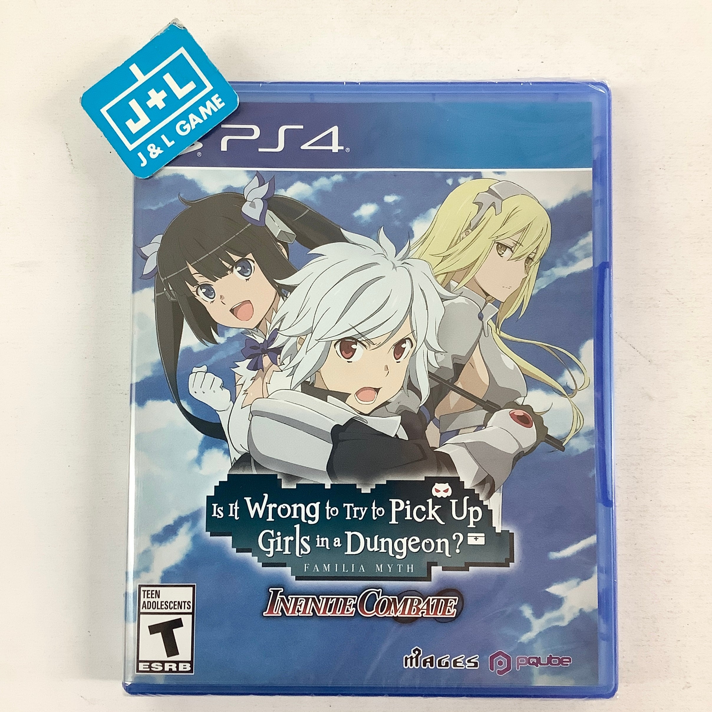 Is It Wrong to Try to Pick Up Girls in A Dungeon? Familia Myth Infinite Combate - (PS4) PlayStation 4 Video Games PQube