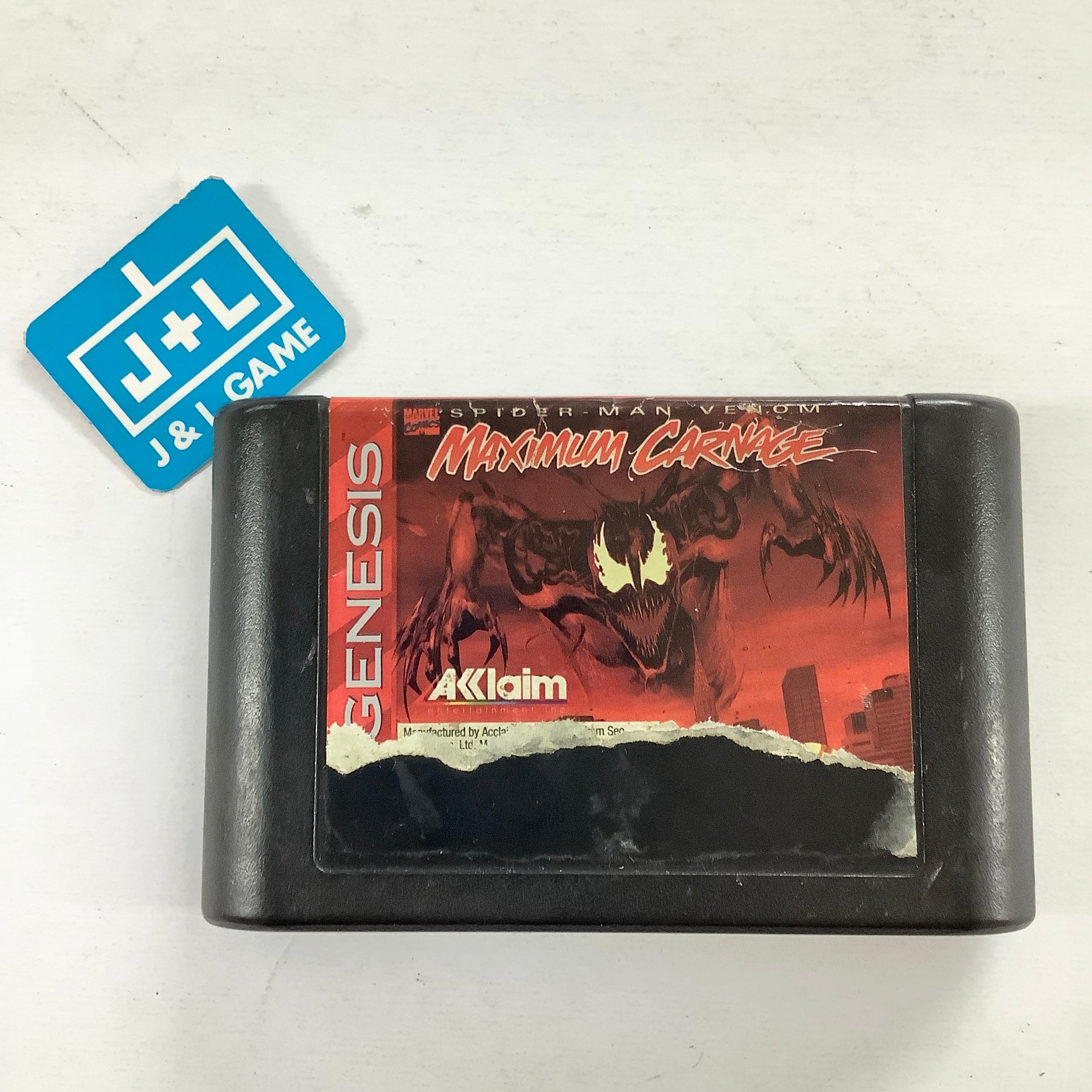 SPIDER-MAN VENOM MAXIMUM Carnage - SEGA Megadrive - Complet - PAL Très SPIDER-MAN VENOM MAXIMUM Carnage - SEGA Megadrive - Complet - PAL Très