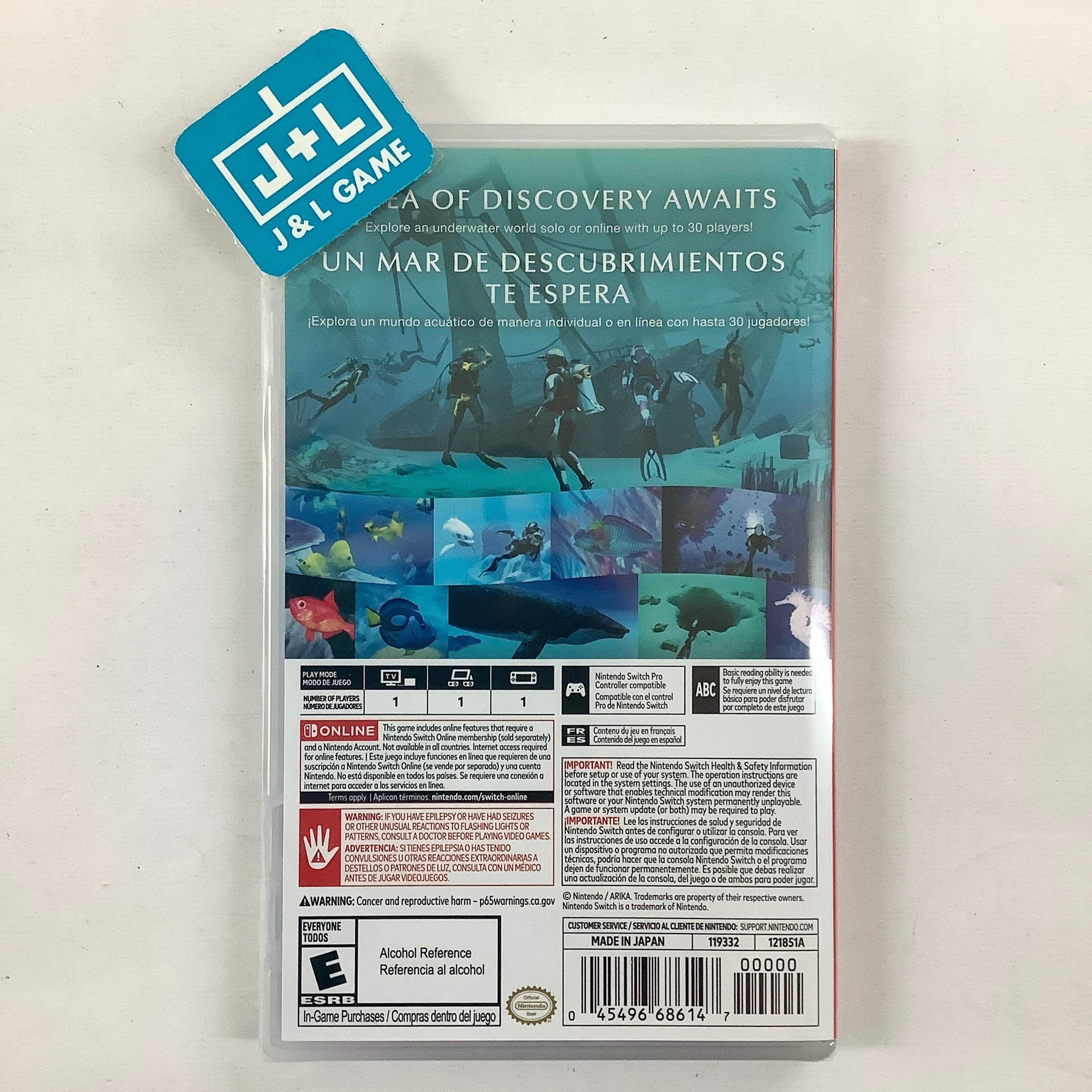Endless Ocean Luminous - (NSW) Nintendo Switch Video Games Nintendo of America   