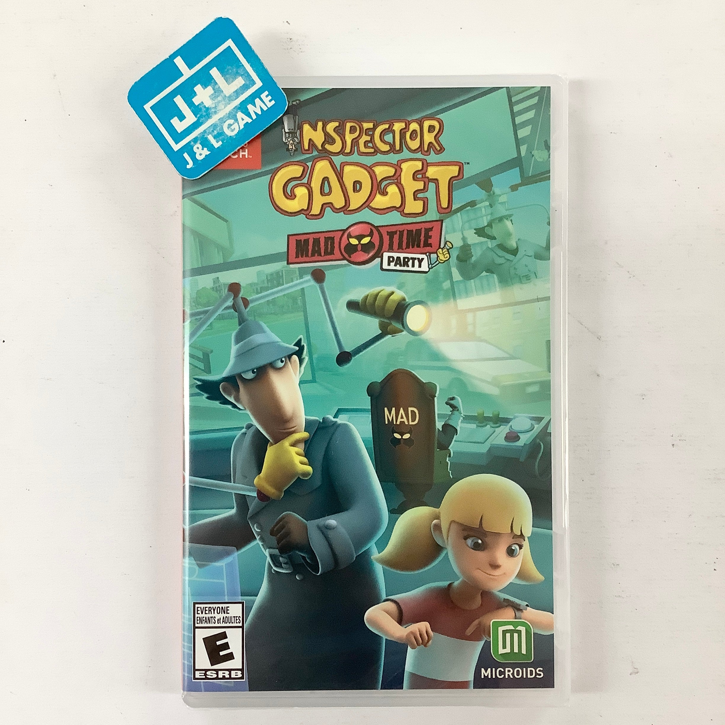 Inspector Gadget: Mad Time Party - (NSW) Nintendo Switch Video Games Microids   