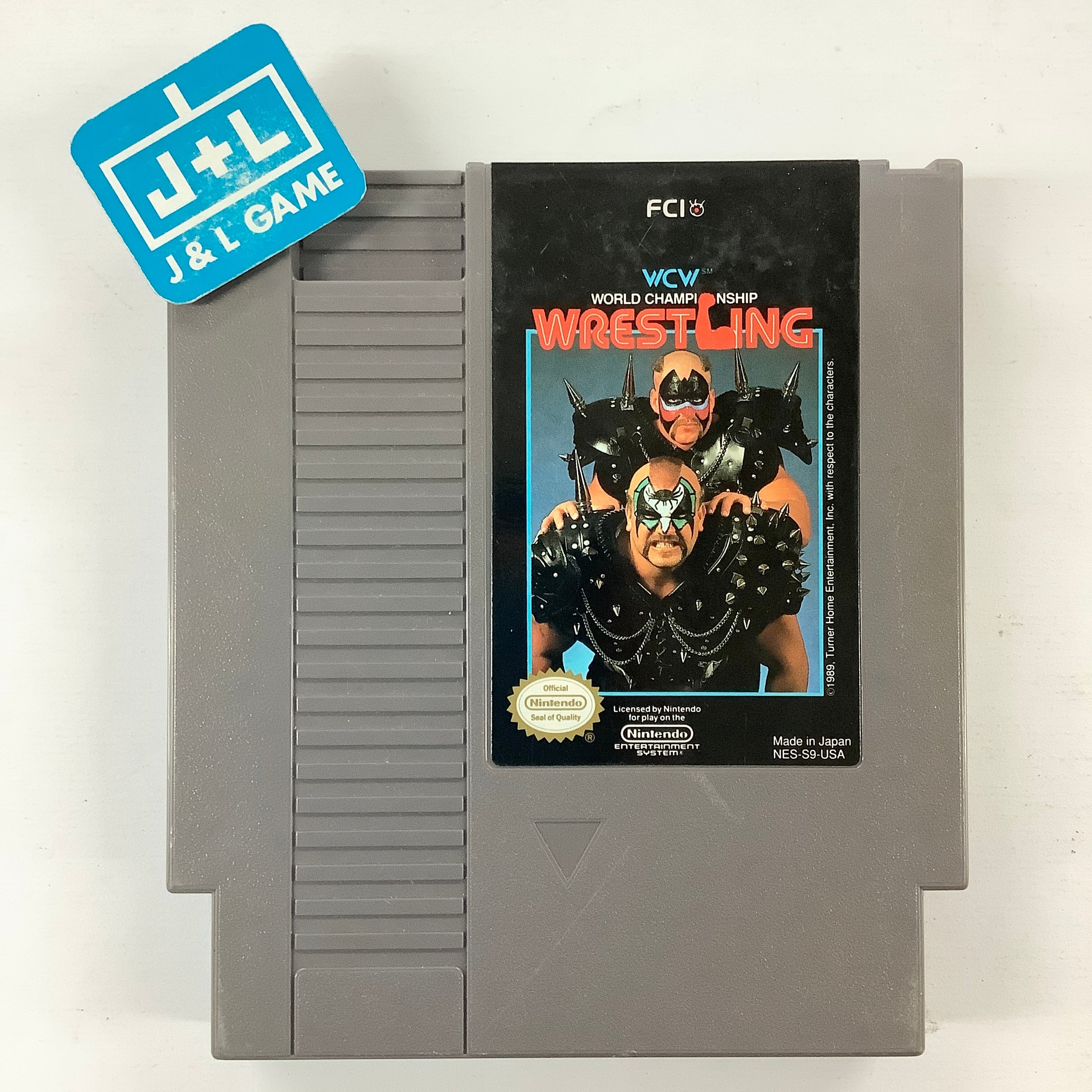 WCW World Championship Wrestling (NES) - Loose (FCI, 1990