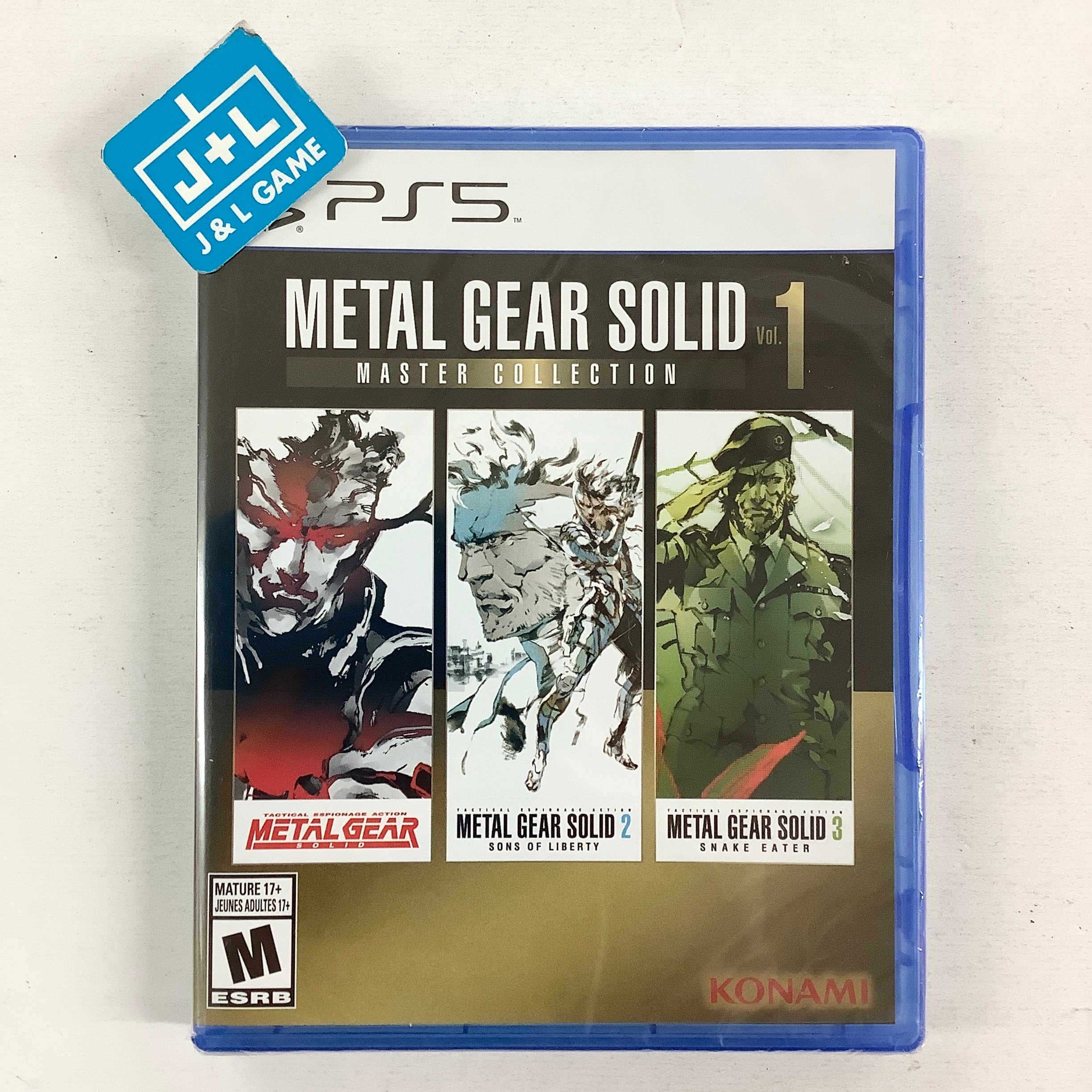 metal gear 1 ps5 Metal Gear Solid: Master Collection Vol. 1 (Playstation 5 / PS5)